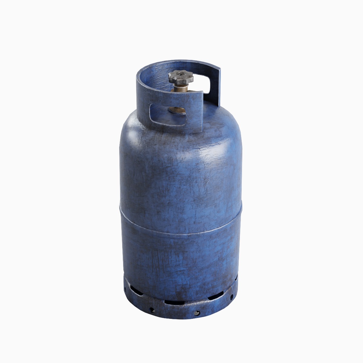 Dirty Gas Cylinder 02 3D model_4