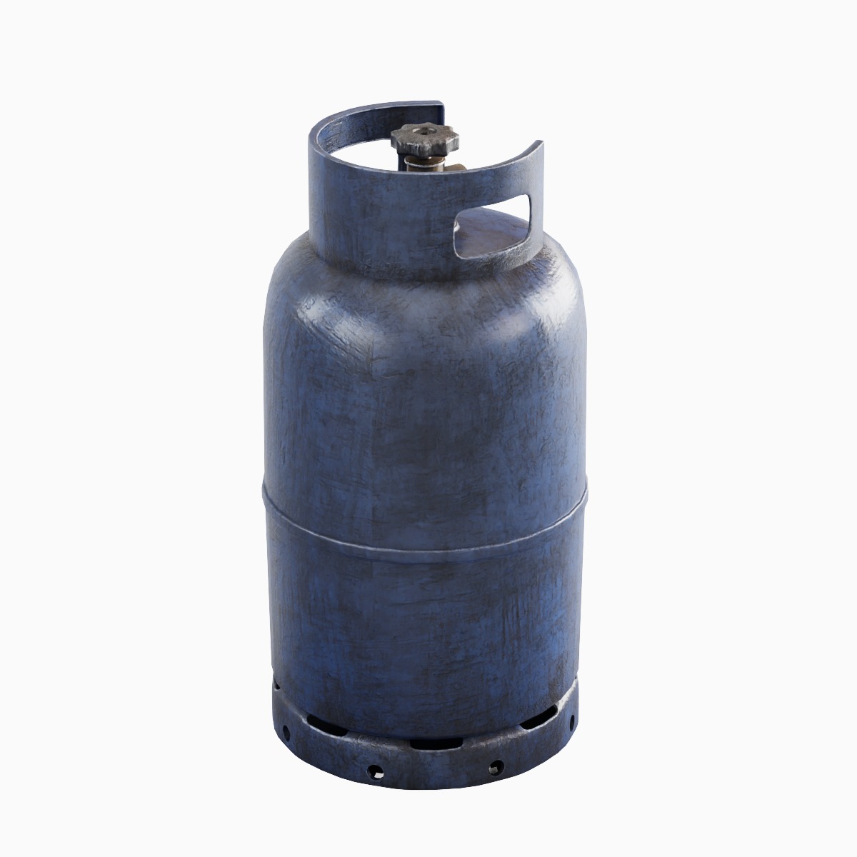 Dirty Gas Cylinder 02 3D model_5