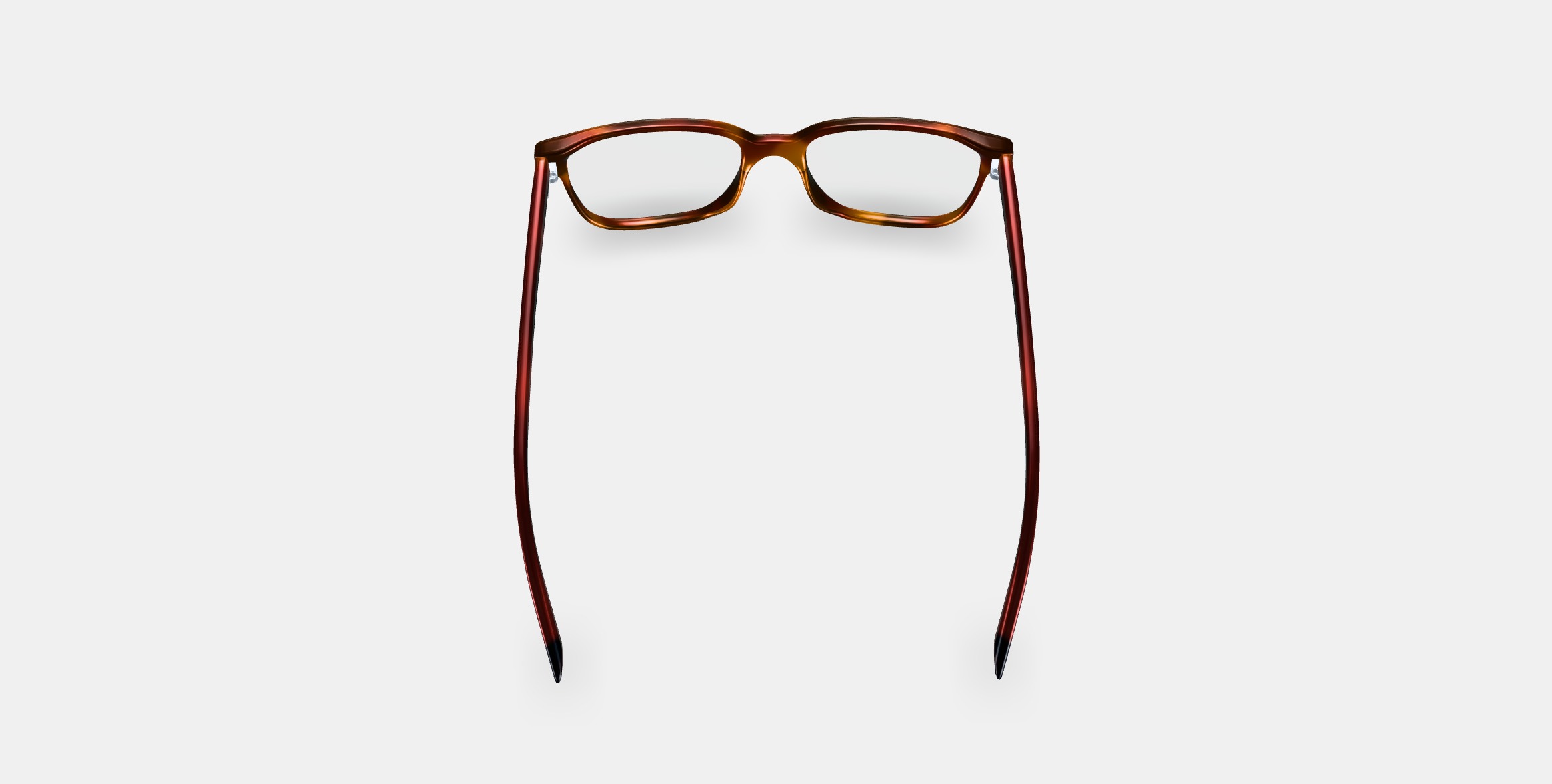 Hayden Eyeglasses in Rye Tortoise 3D model_2