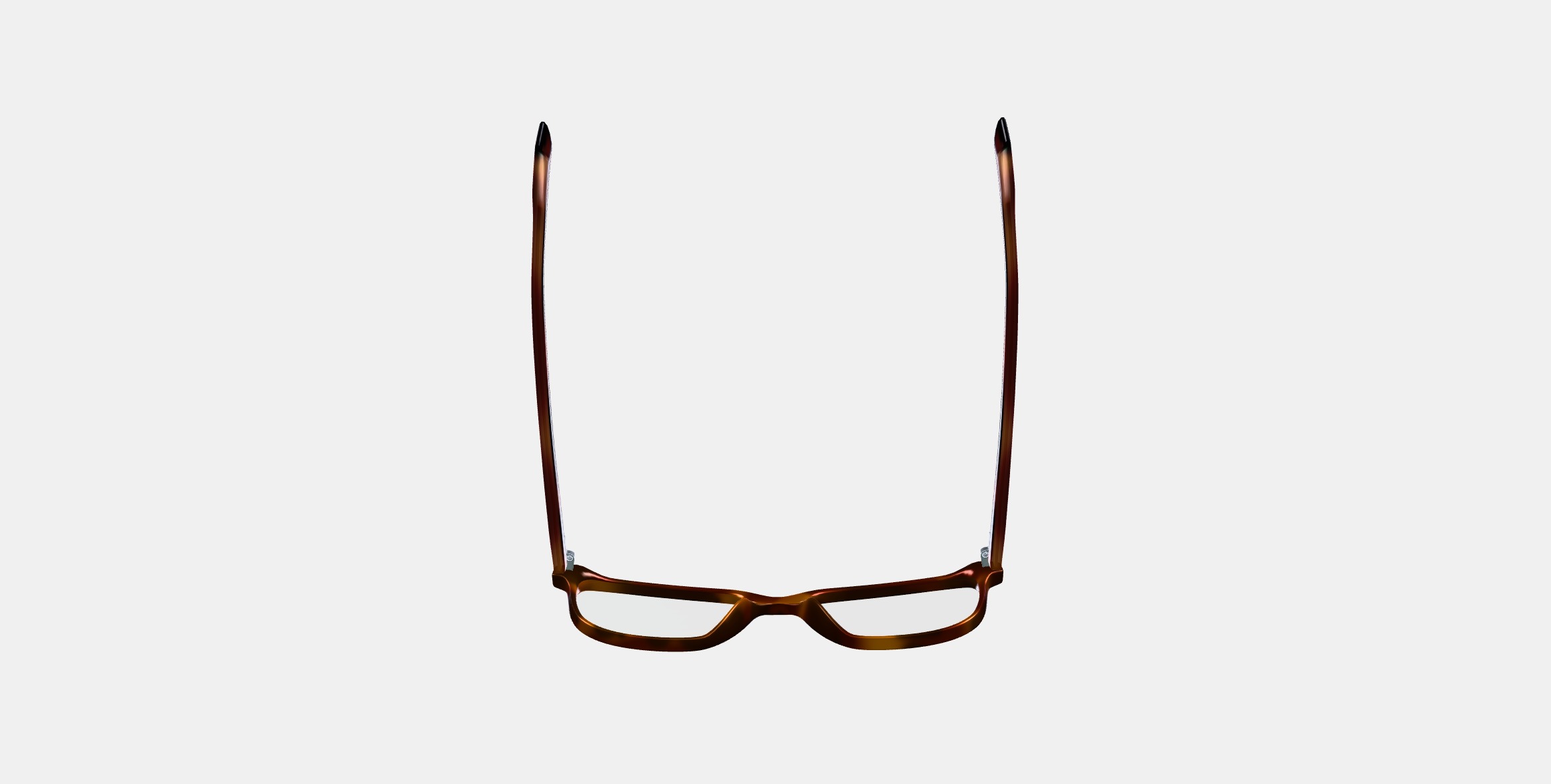 Hayden Eyeglasses in Rye Tortoise 3D model_7