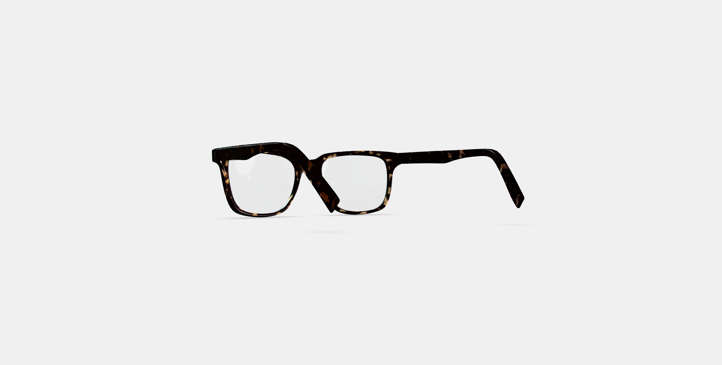Chamberlain Eyeglasses in Whiskey Tortoise 3D model_16