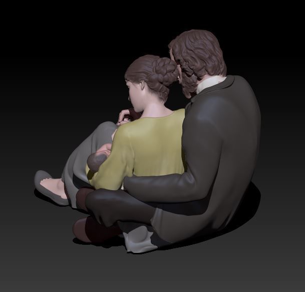 nativity p10 3D print model_2