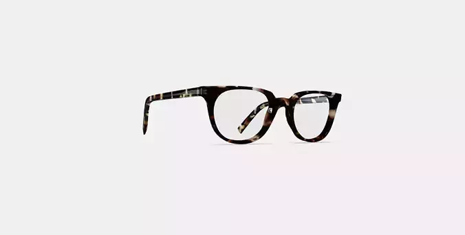 Keene Eyeglasses in Burnt Lemon Tortoise