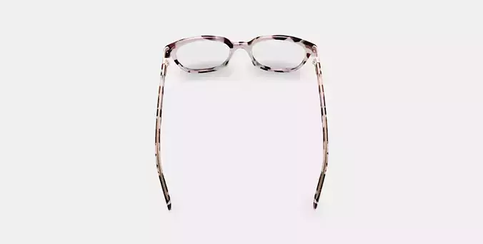 Maeve Eyeglasses in Blush Tortoise 3D model