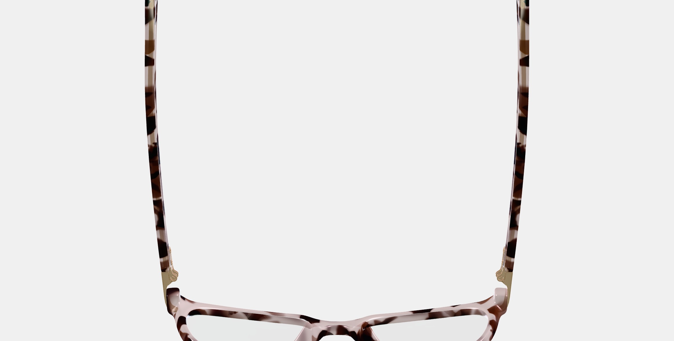 Maeve Eyeglasses in Blush Tortoise 3D model_8