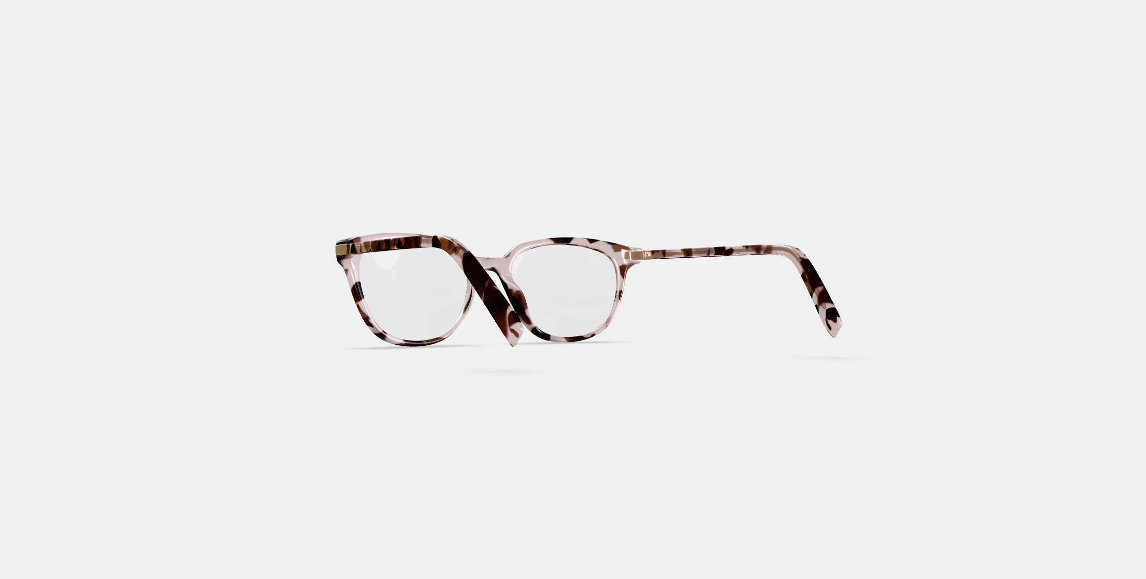 Maeve Eyeglasses in Blush Tortoise 3D model_16
