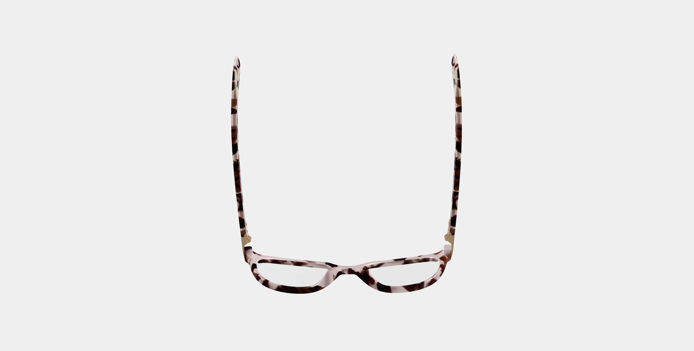 Maeve Eyeglasses in Blush Tortoise 3D model_7