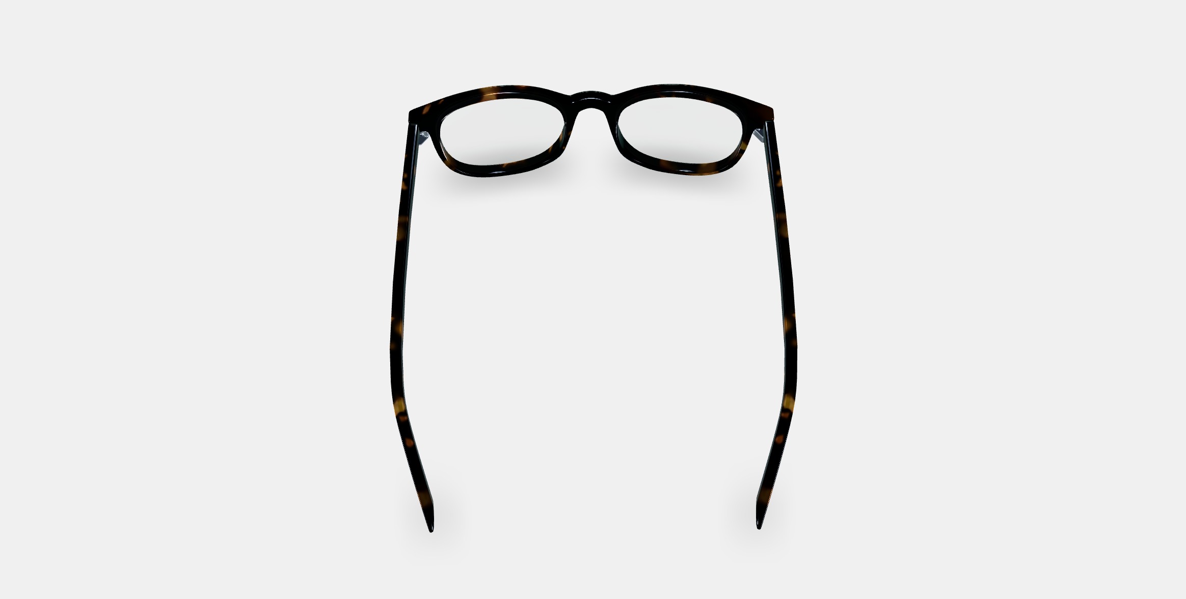 Durand Eyeglasses in Whiskey Tortoise 3D model_2