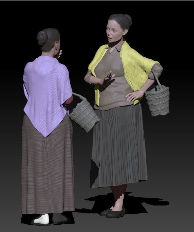 gossip 3D print model_3