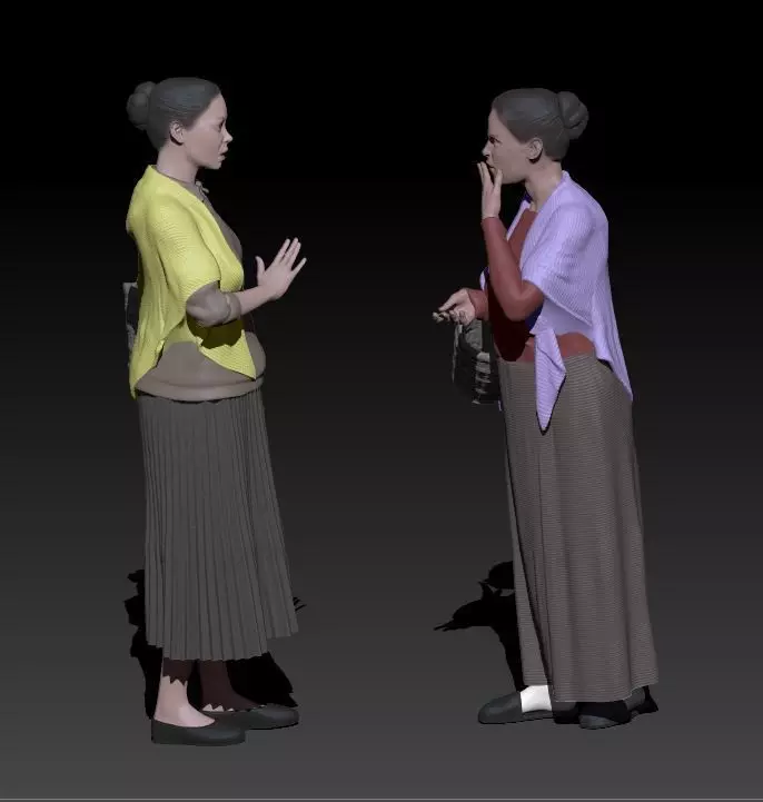 gossip 3D print model_0