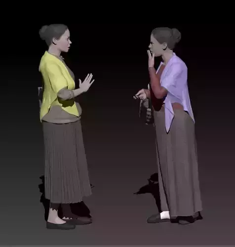 gossip 3D print model