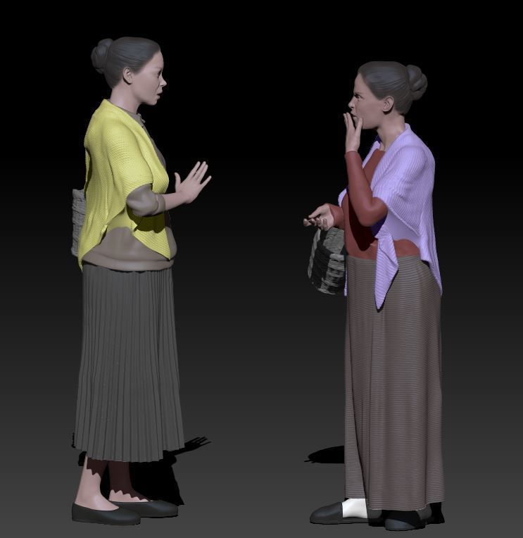 gossip 3D print model_5