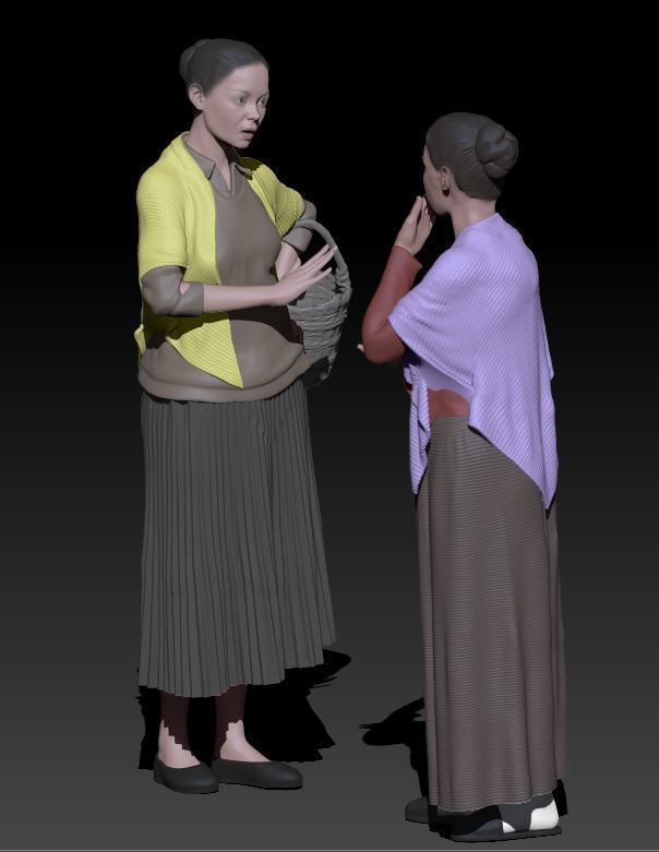 gossip 3D print model_4