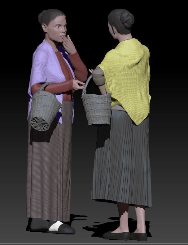 gossip 3D print model_2