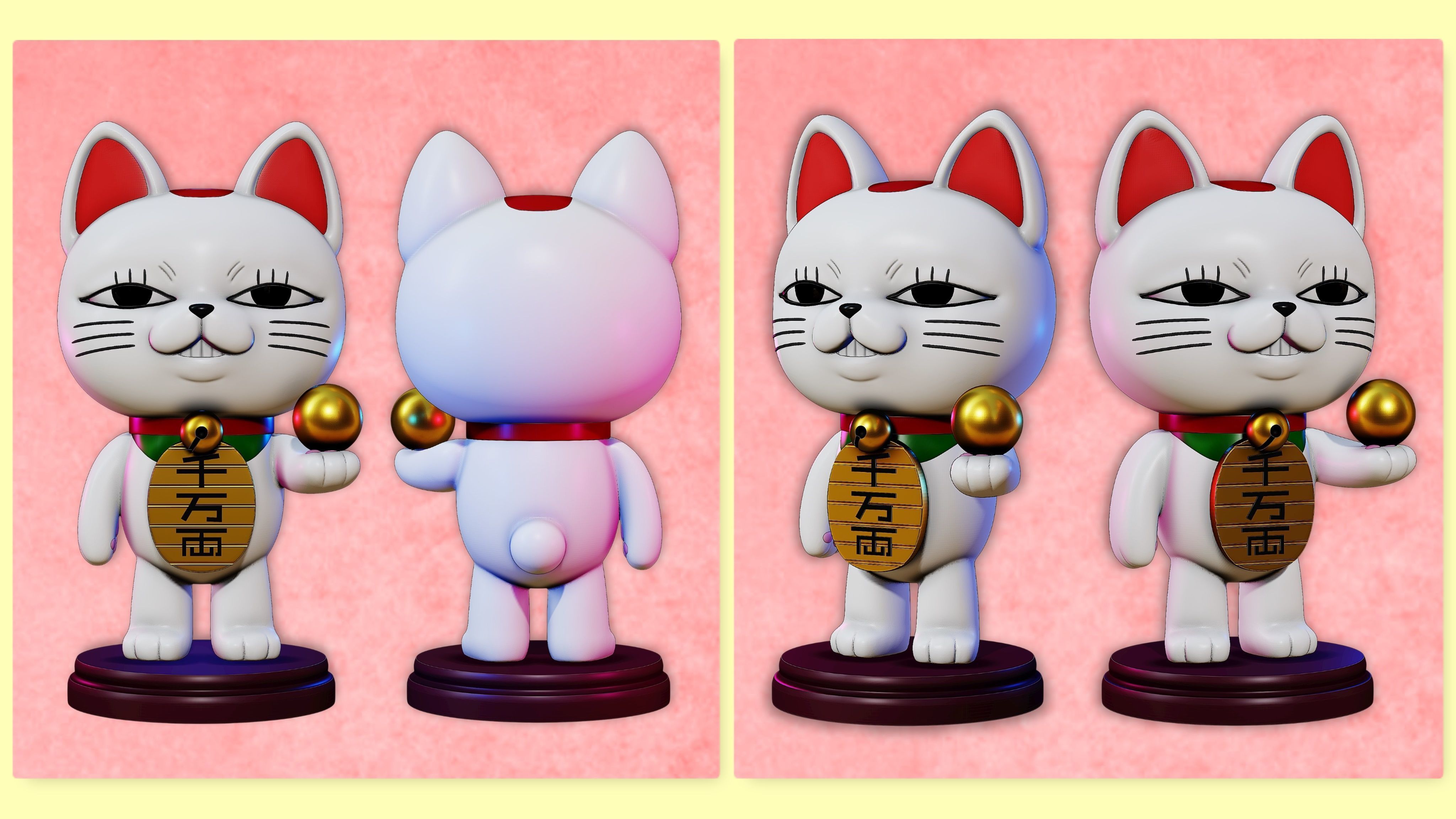 Dandadan - Turbo Granny Cat-Pack 3D print model_4