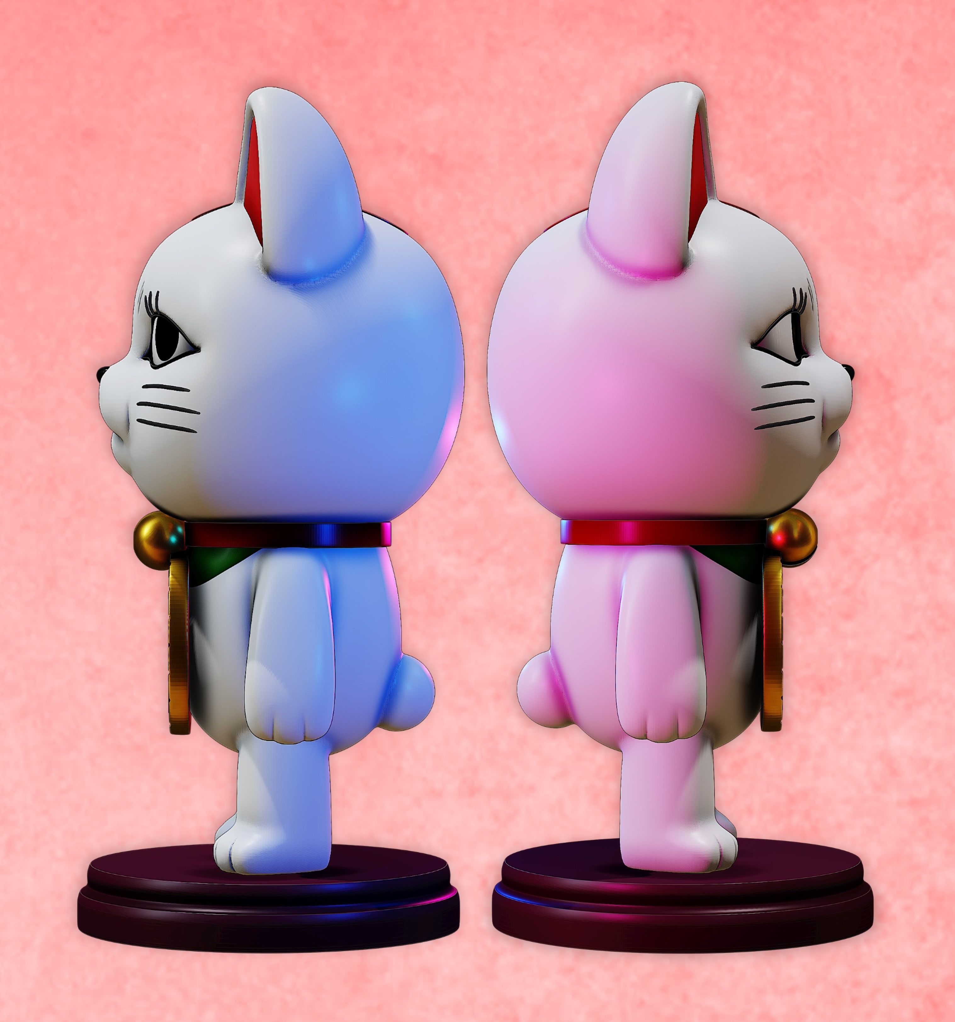 Dandadan - Turbo Granny Cat-Pack 3D print model_7