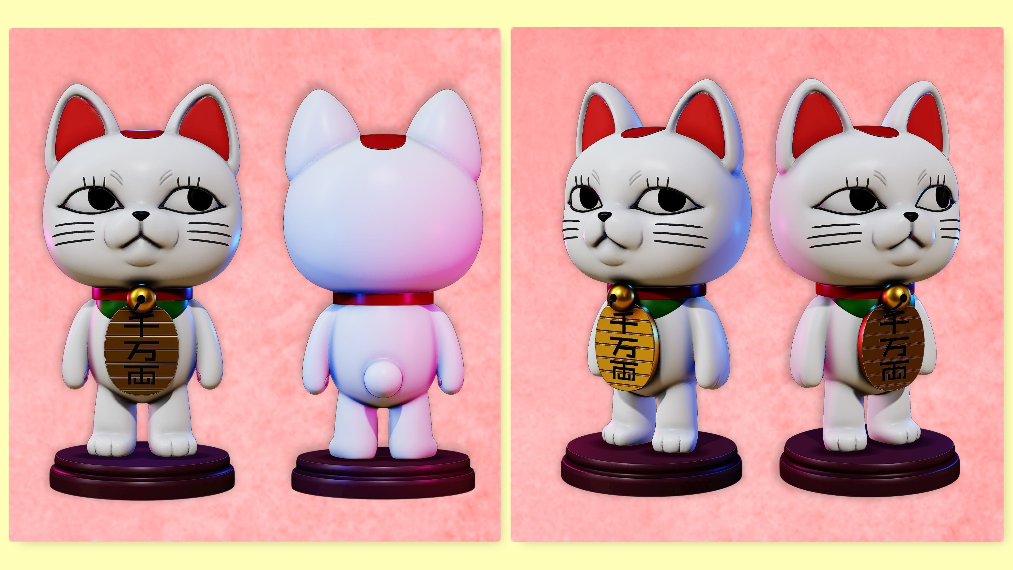 Dandadan - Turbo Granny Cat-Pack 3D print model_6