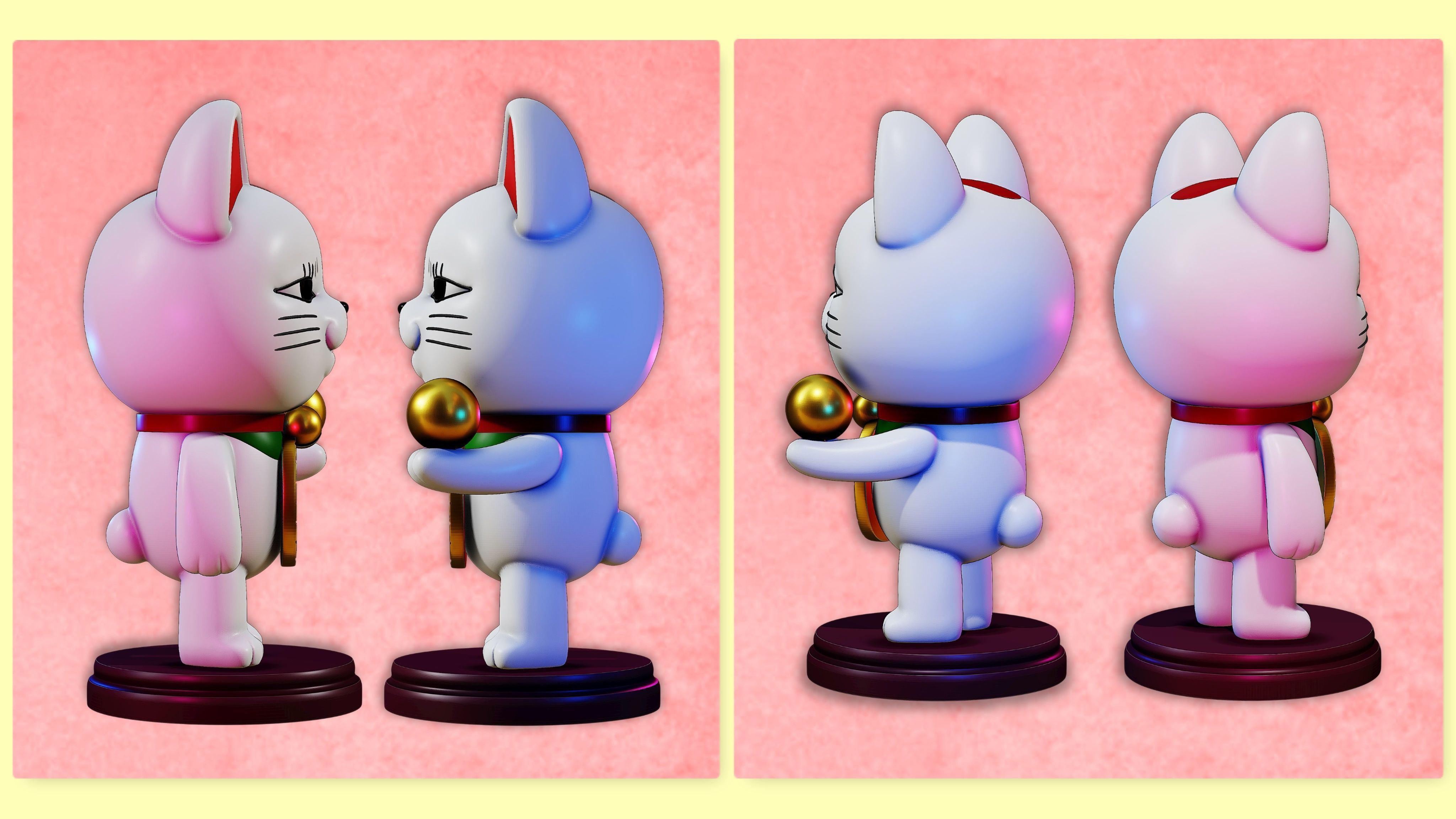 Dandadan - Turbo Granny Cat-Pack 3D print model_5