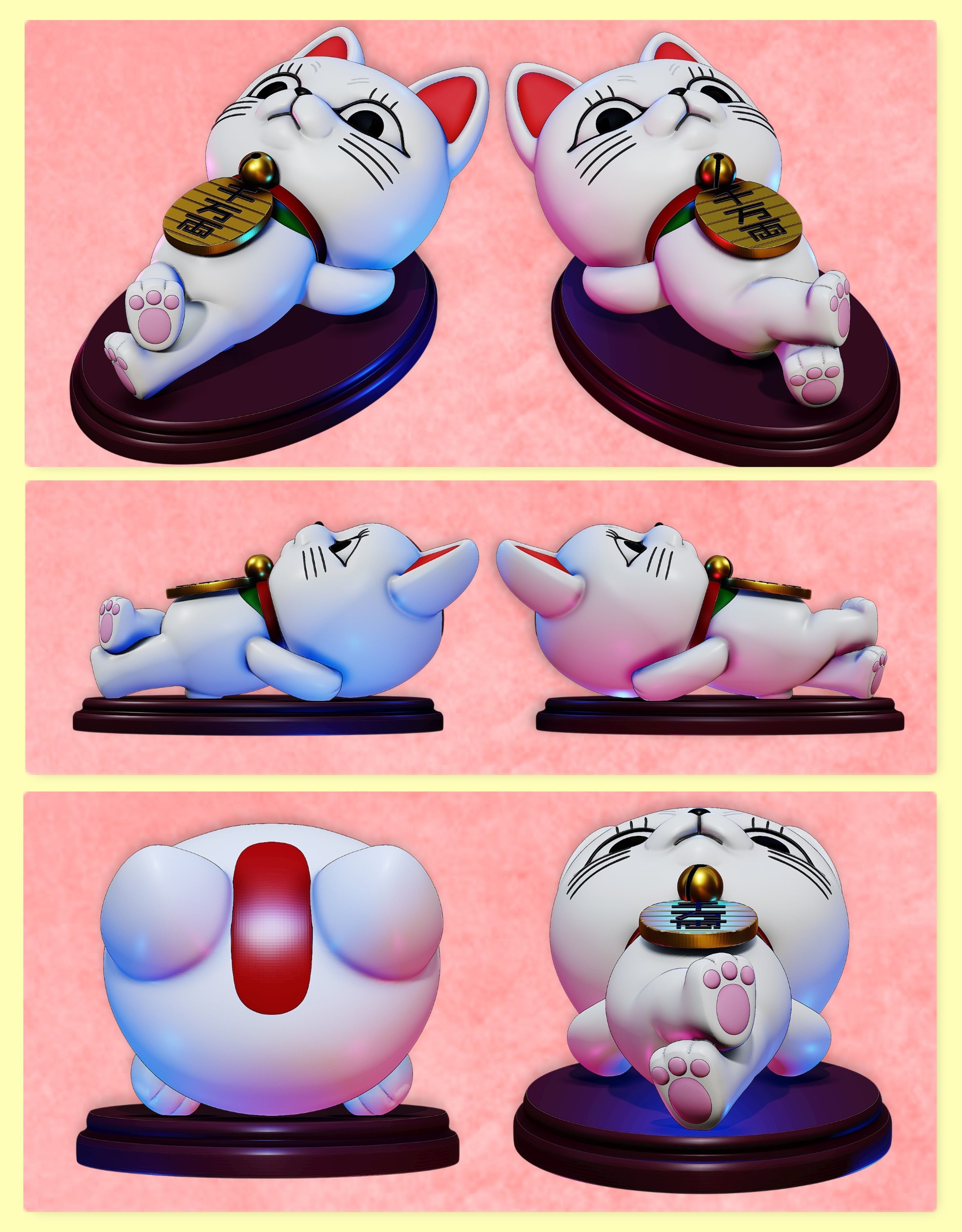 Dandadan - Turbo Granny Cat-Pack 3D print model_8