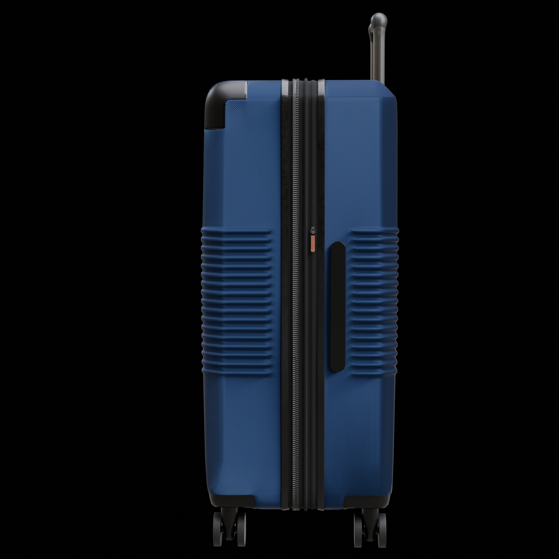 Suitcase Low-poly 3D model_7