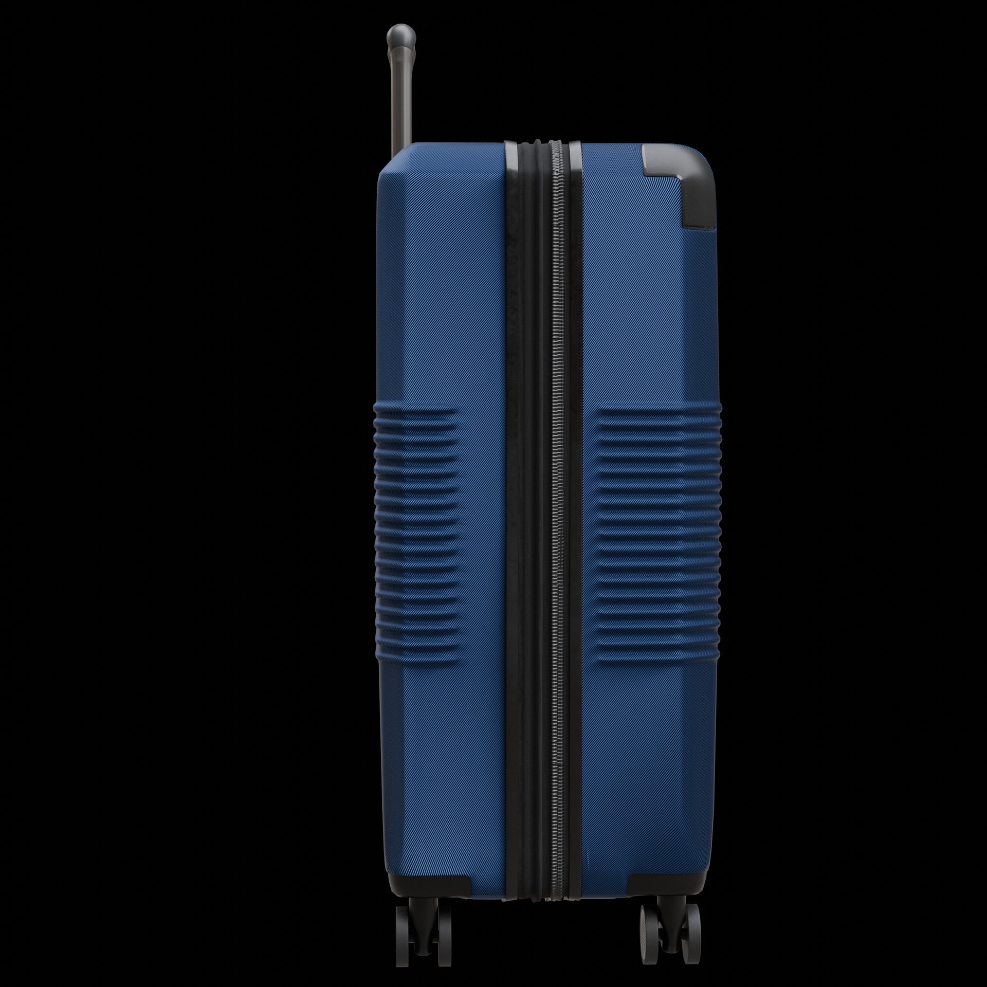 Suitcase Low-poly 3D model_4