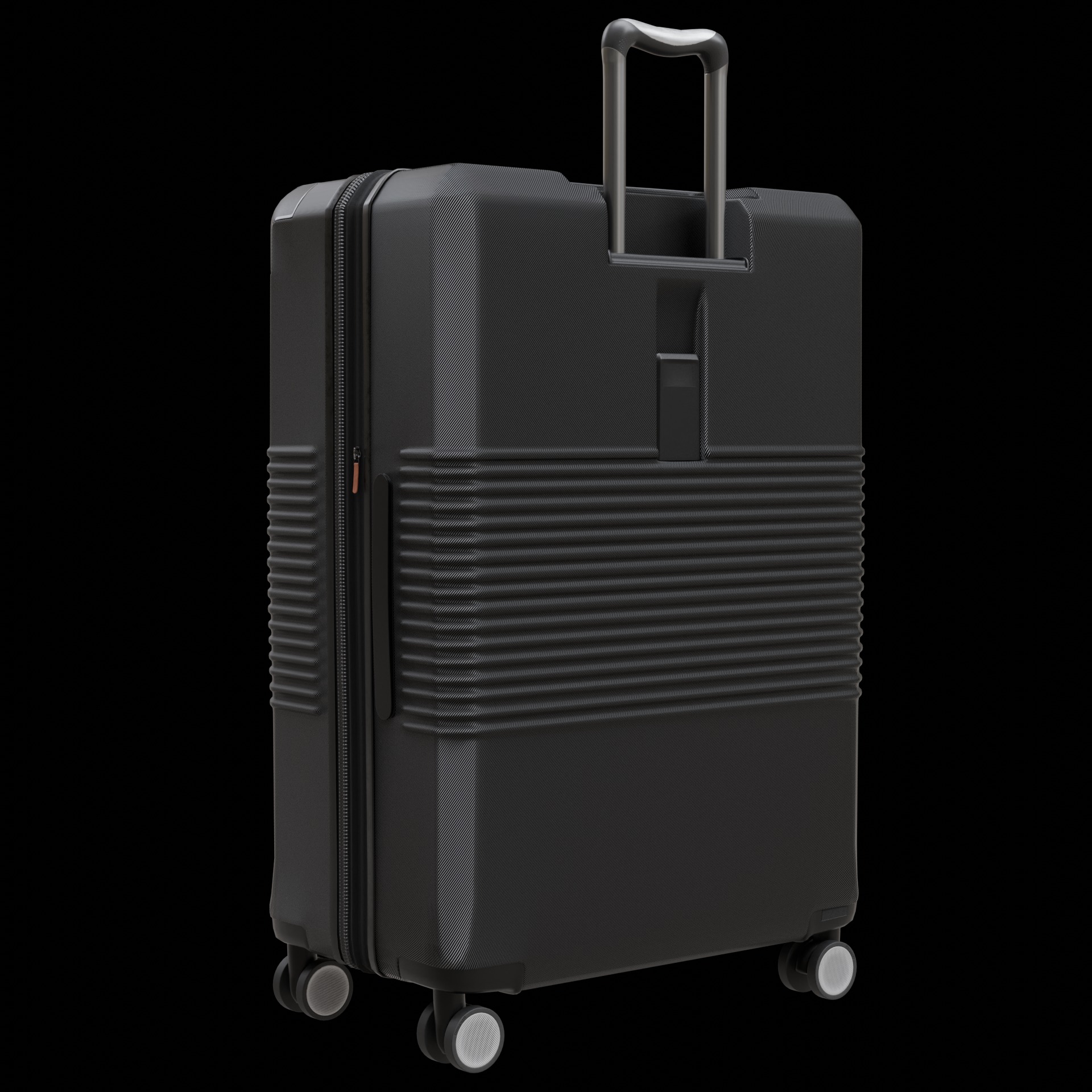 Suitcase Low-poly 3D model_6