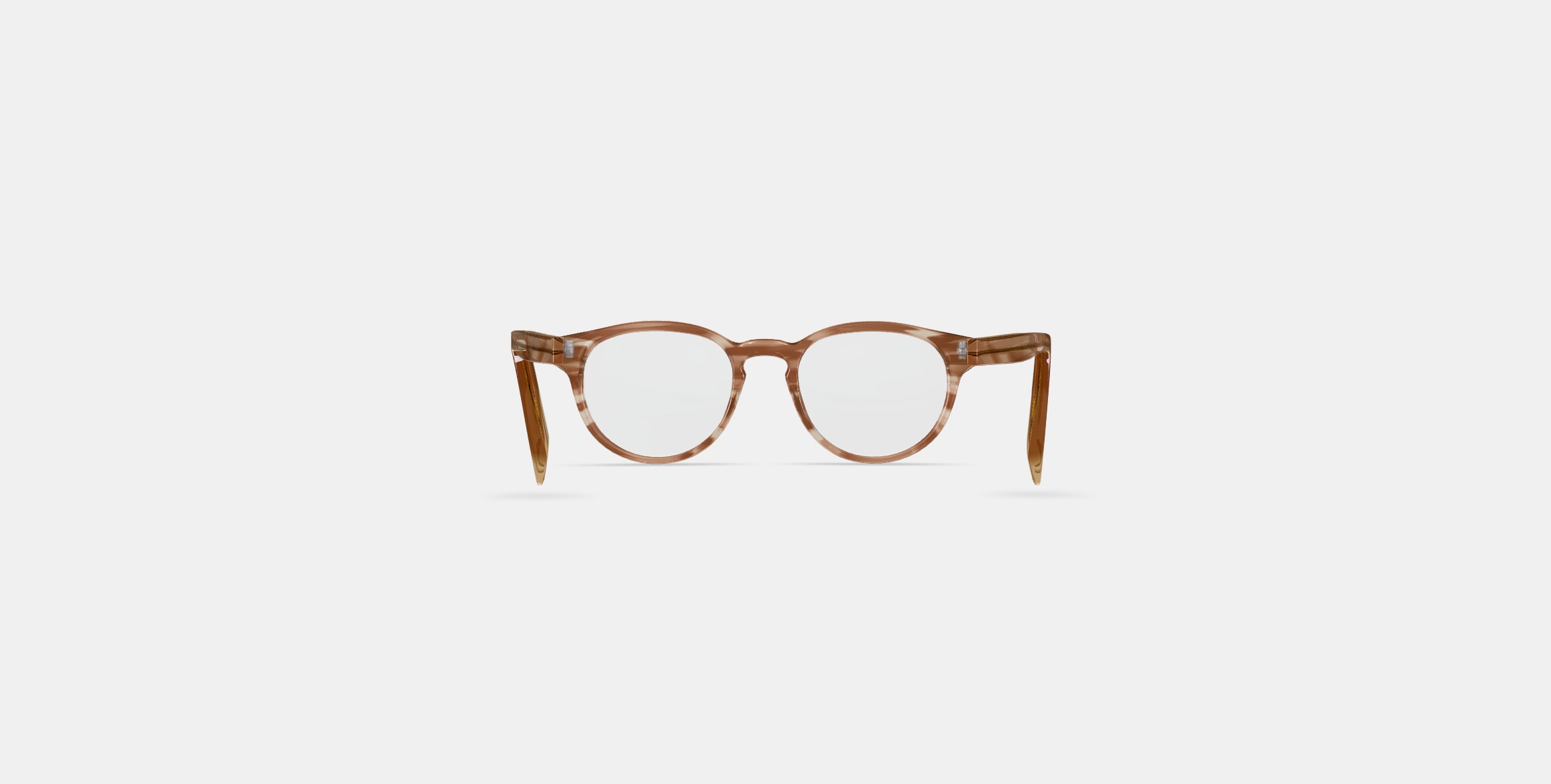 Percey Eyeglasses in Chestnut Crystal 3D model_14