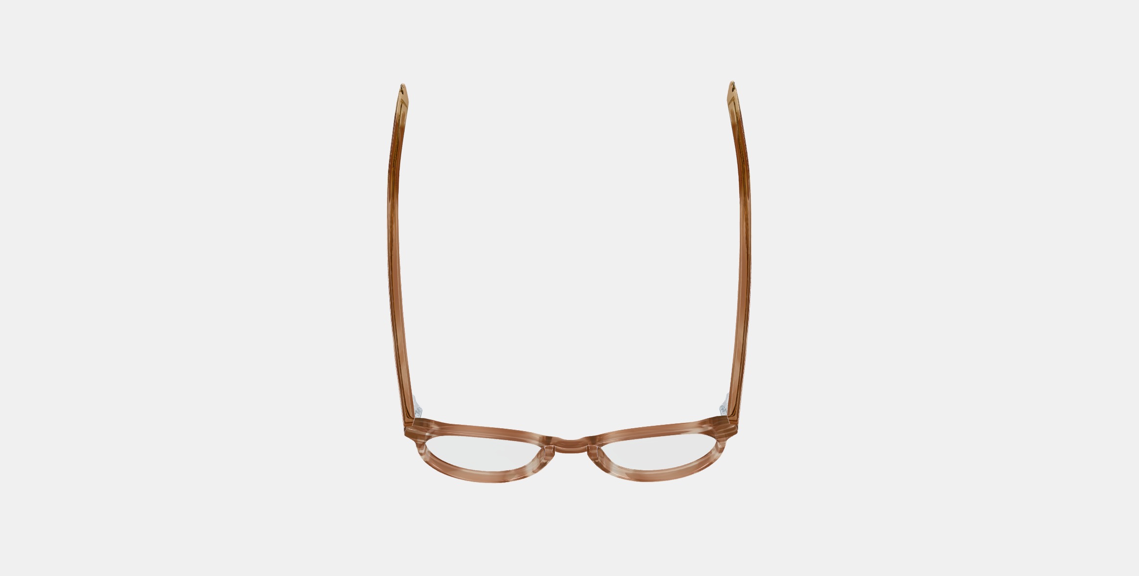 Percey Eyeglasses in Chestnut Crystal 3D model_7