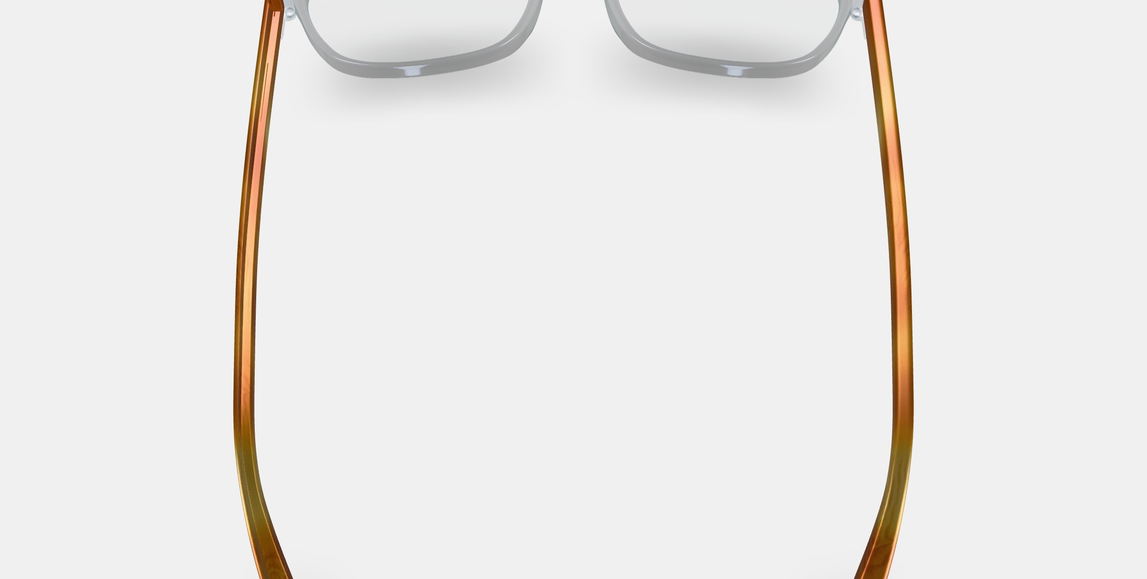 Bodie Eyeglasses in Crystal with English Oak 3D model_4