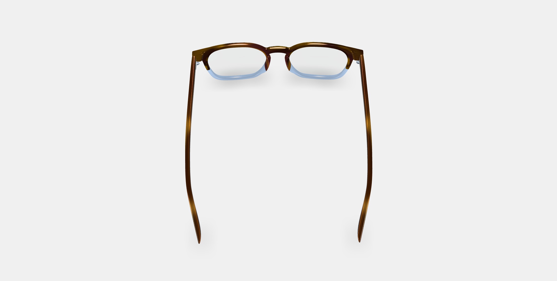 Santiago Eyeglasses in Hudson Blue Fade 3D model_2
