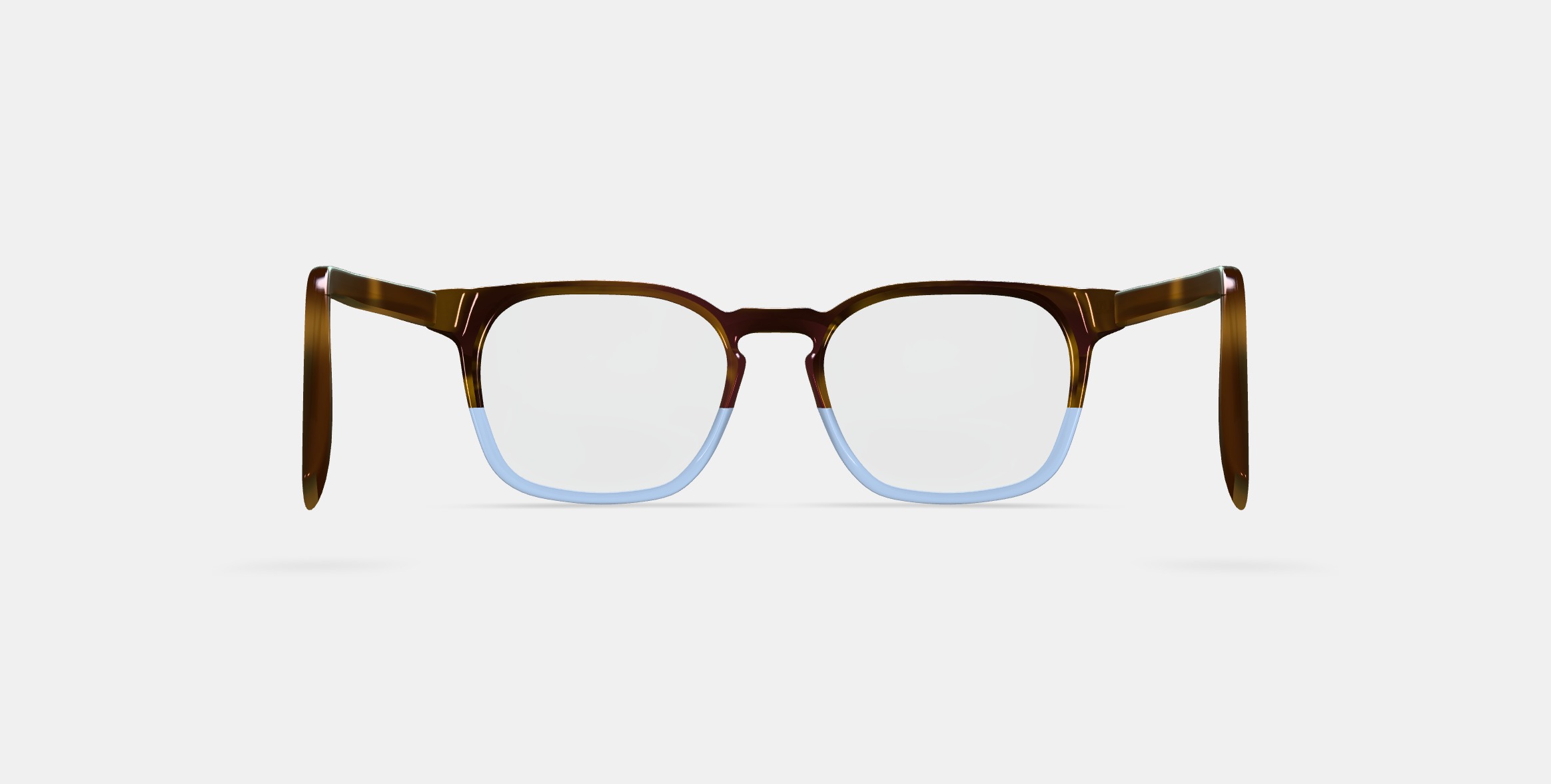 Santiago Eyeglasses in Hudson Blue Fade 3D model_15