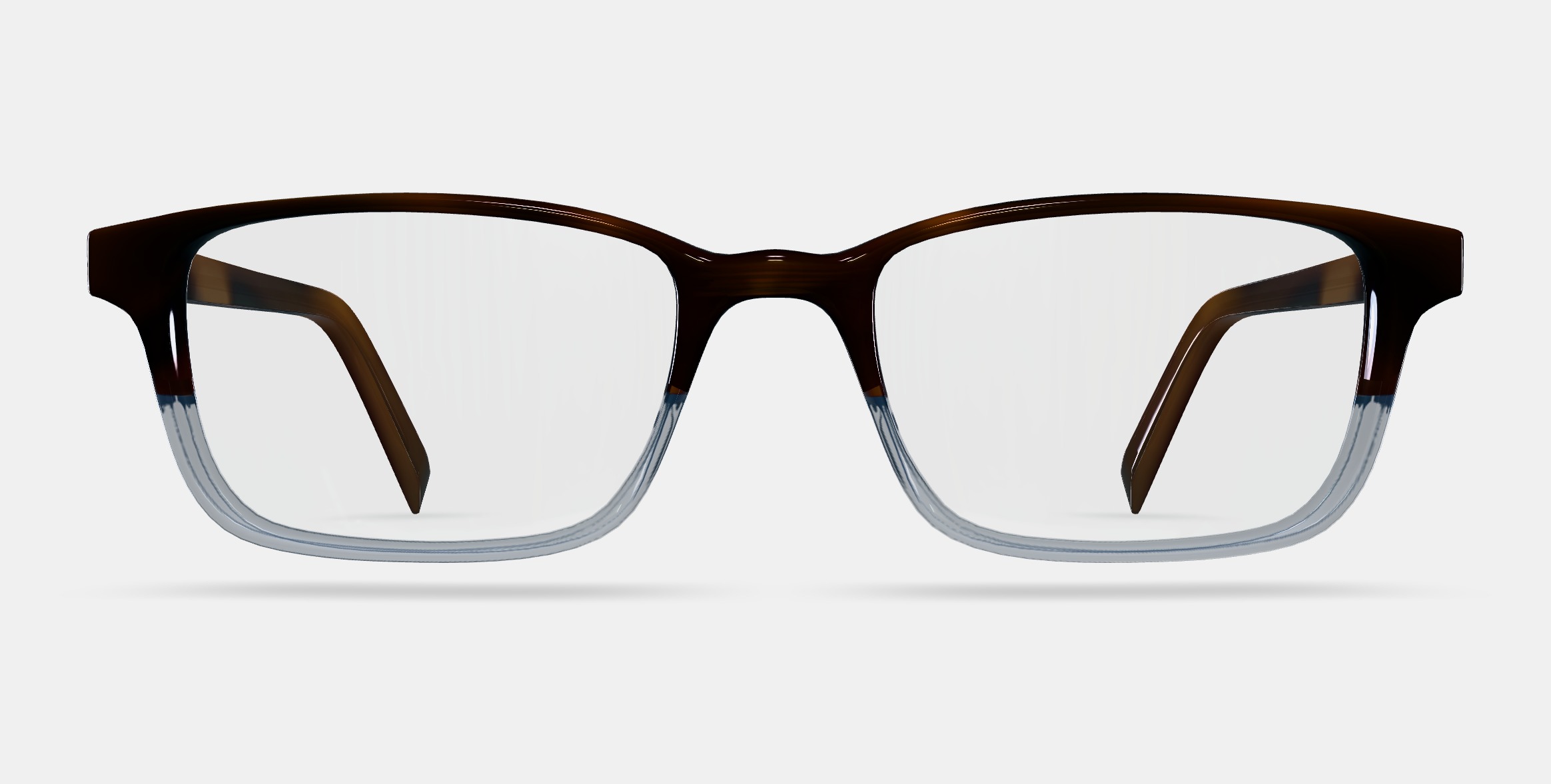 Wilkie Low Bridge Fit Eyeglasses in Eastern Bluebird Fade 3D model_11