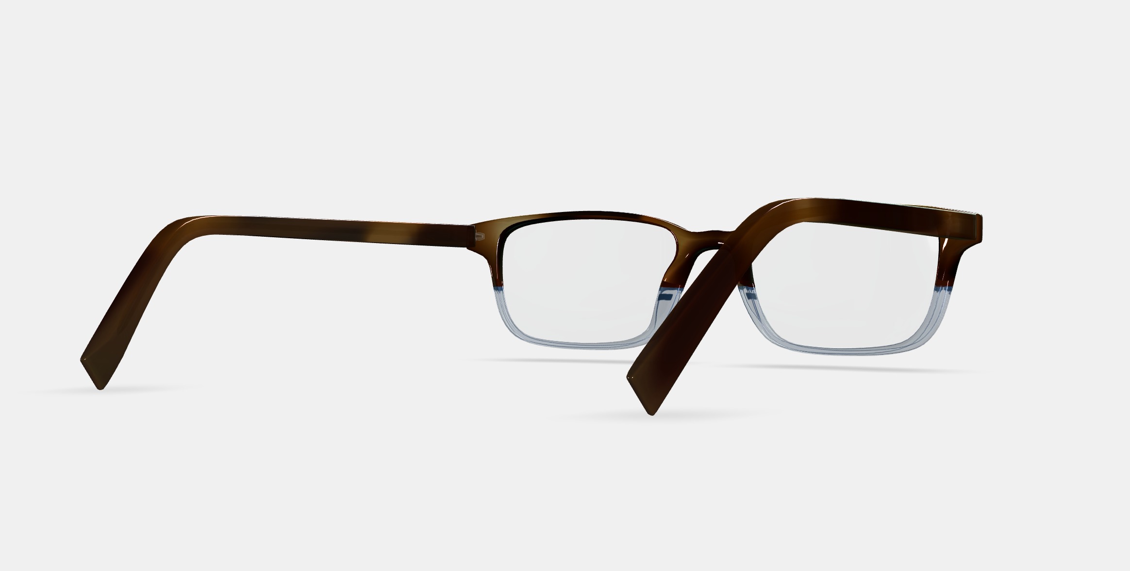 Wilkie Low Bridge Fit Eyeglasses in Eastern Bluebird Fade 3D model_6