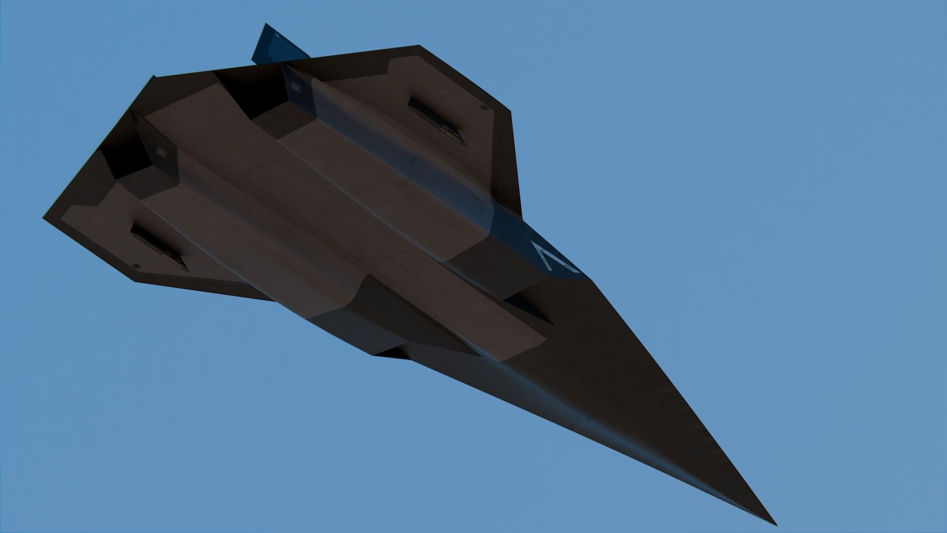 Lockheed Martin SR-72 3D model_3