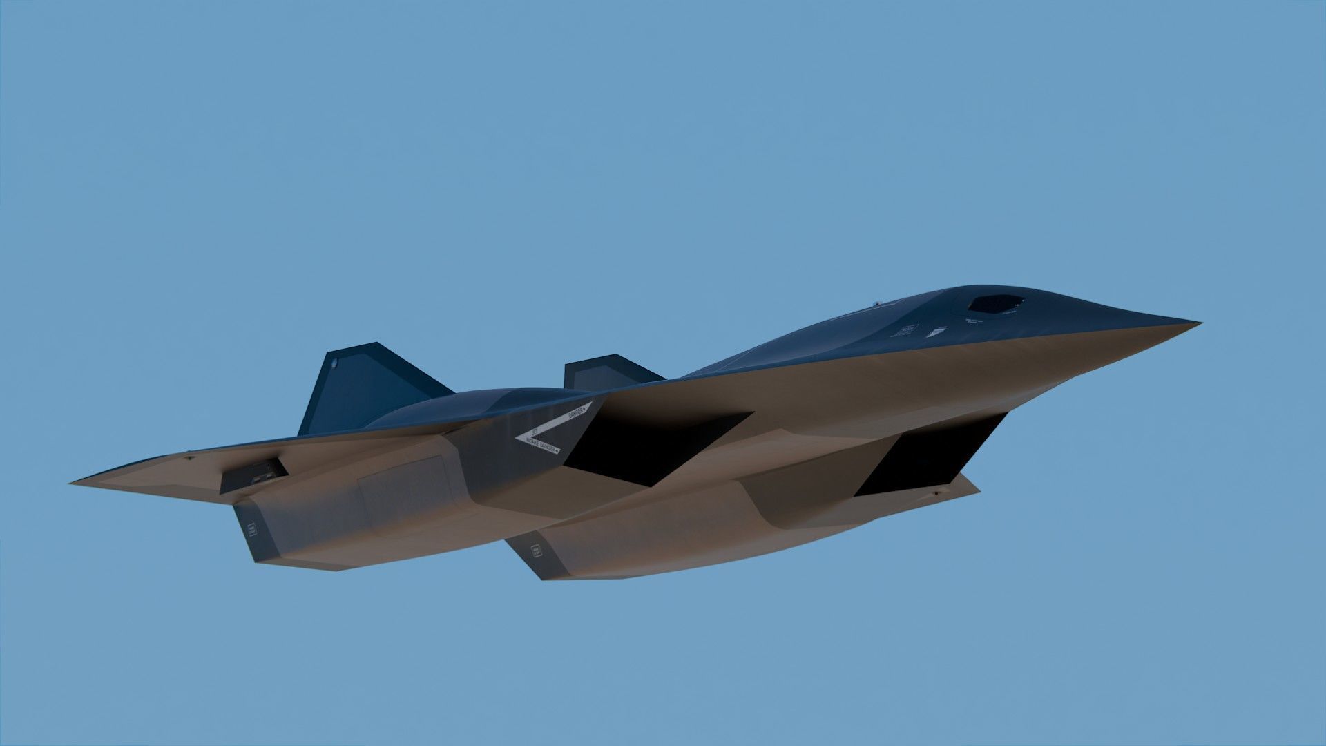 Lockheed Martin SR-72 3D model_5