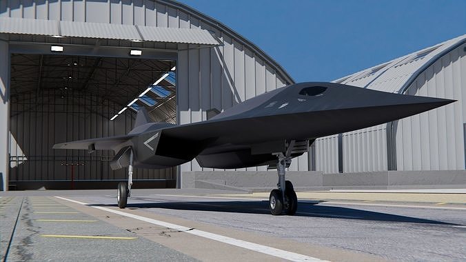 Lockheed Martin SR-72 3D model