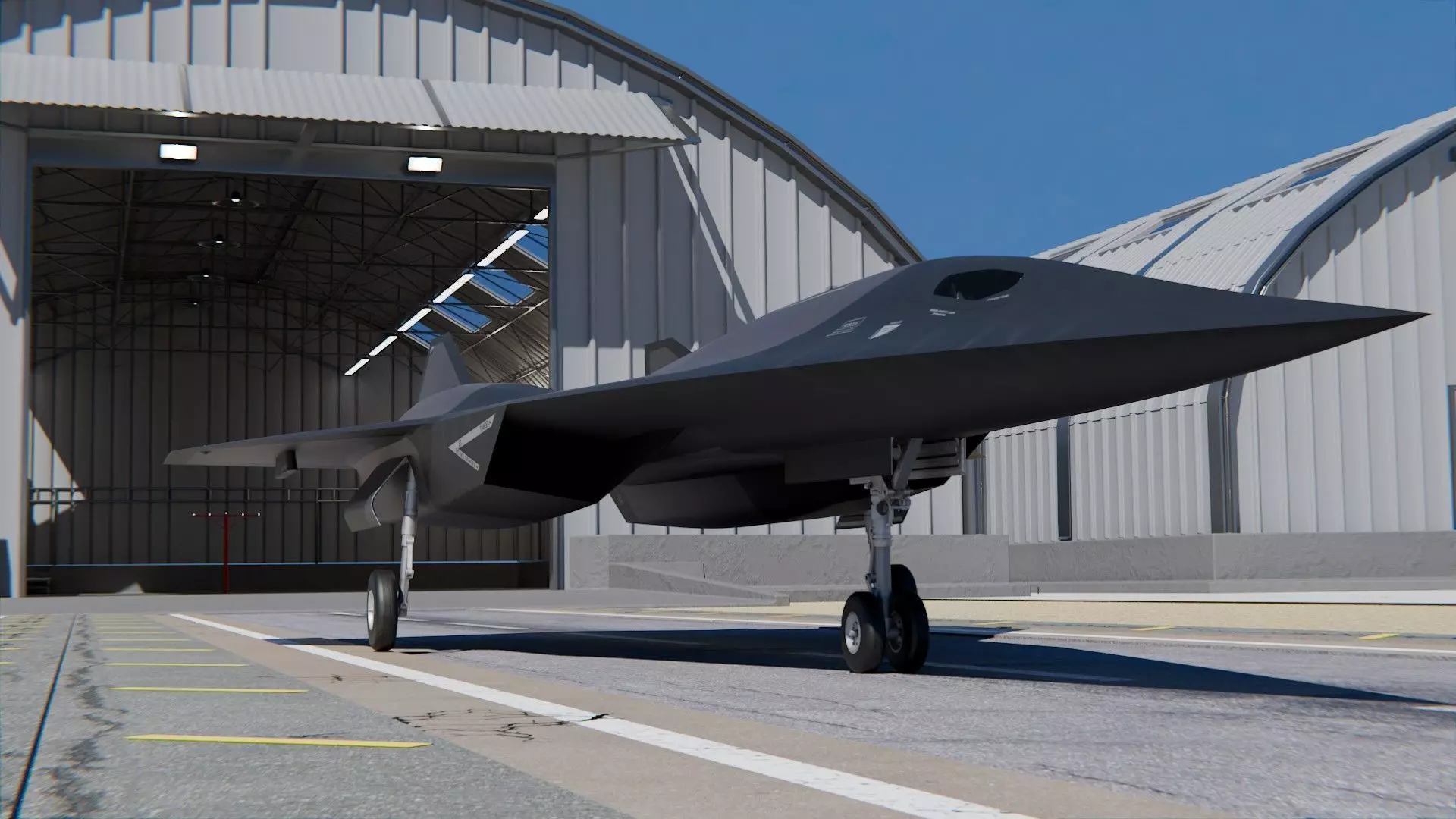 Lockheed Martin SR-72 3D model_0