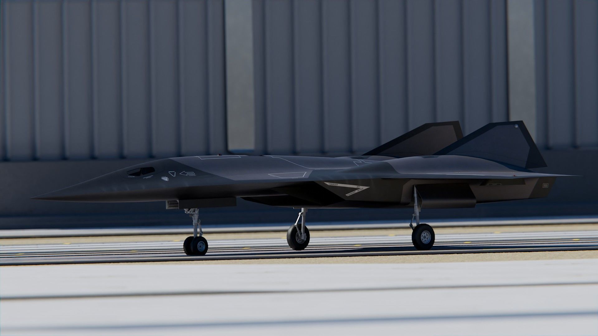 Lockheed Martin SR-72 3D model_1