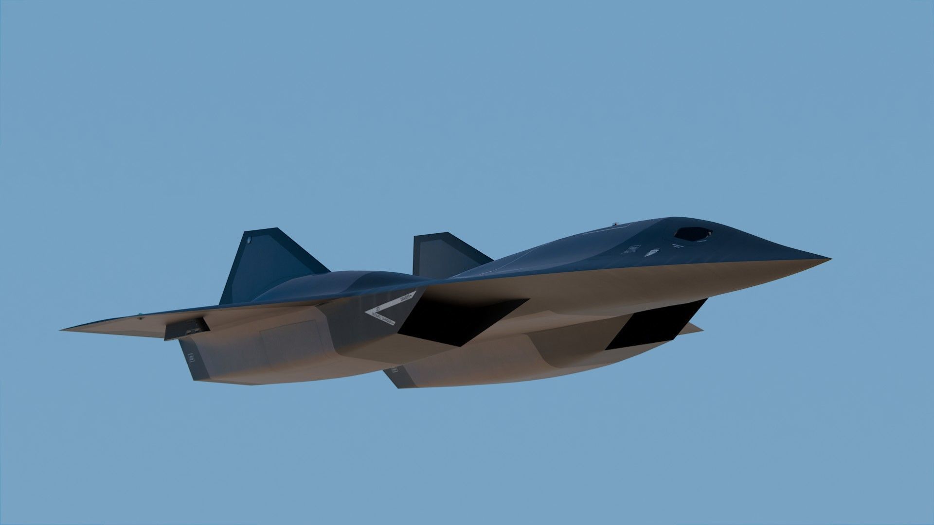 Lockheed Martin SR-72 3D model_2