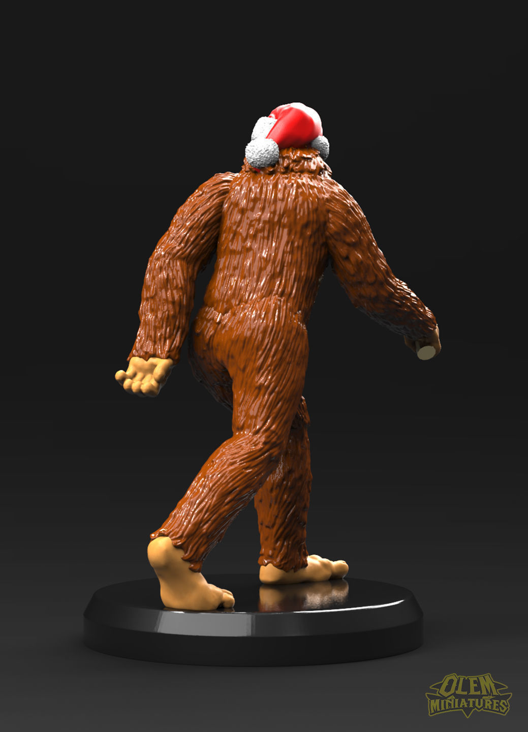 Bigfoot christmas 3D print model_1
