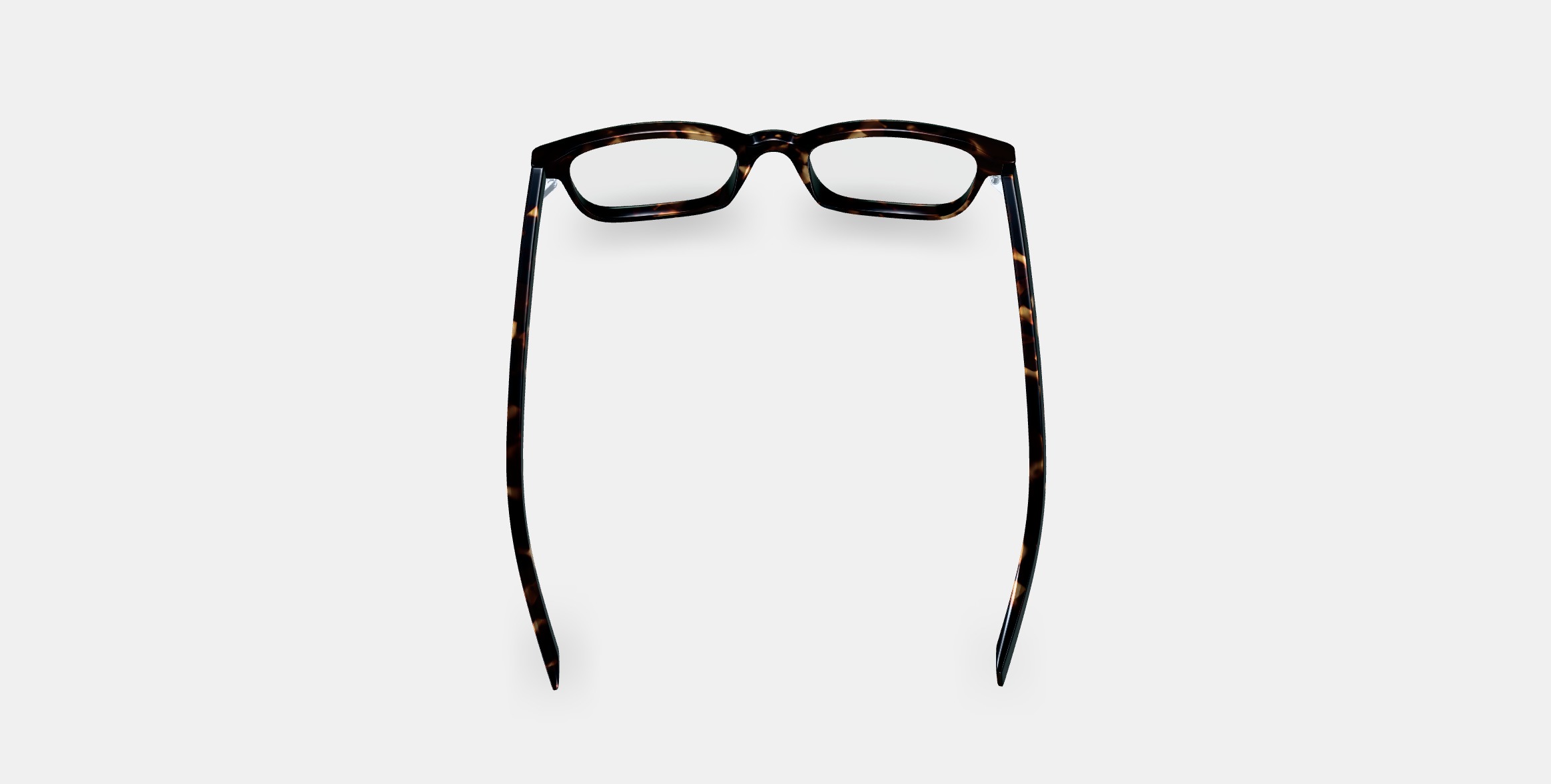 Oliver Low Bridge Fit Eyeglasses in Whiskey Tortoise 3D model_3