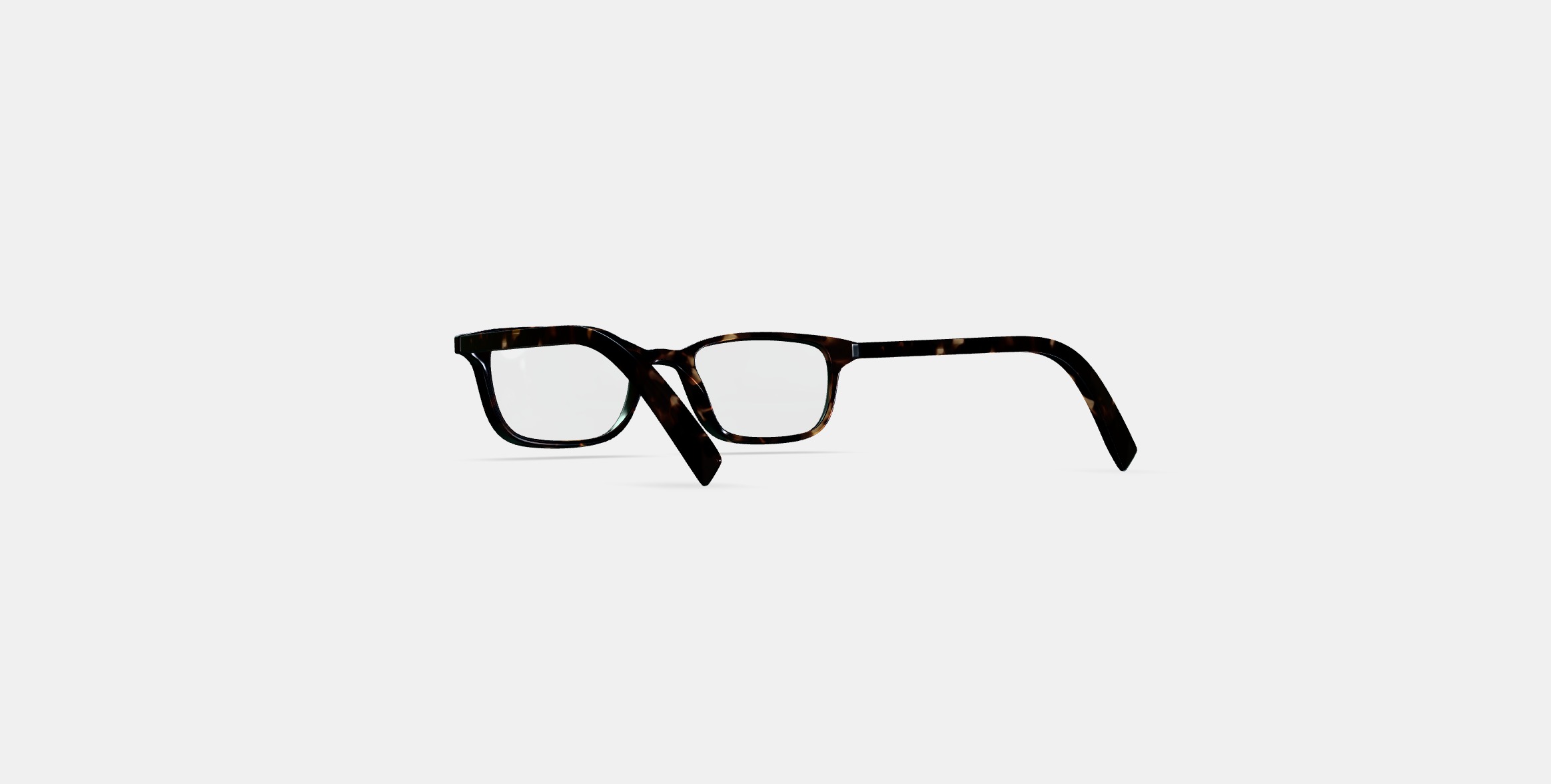 Oliver Low Bridge Fit Eyeglasses in Whiskey Tortoise 3D model_16