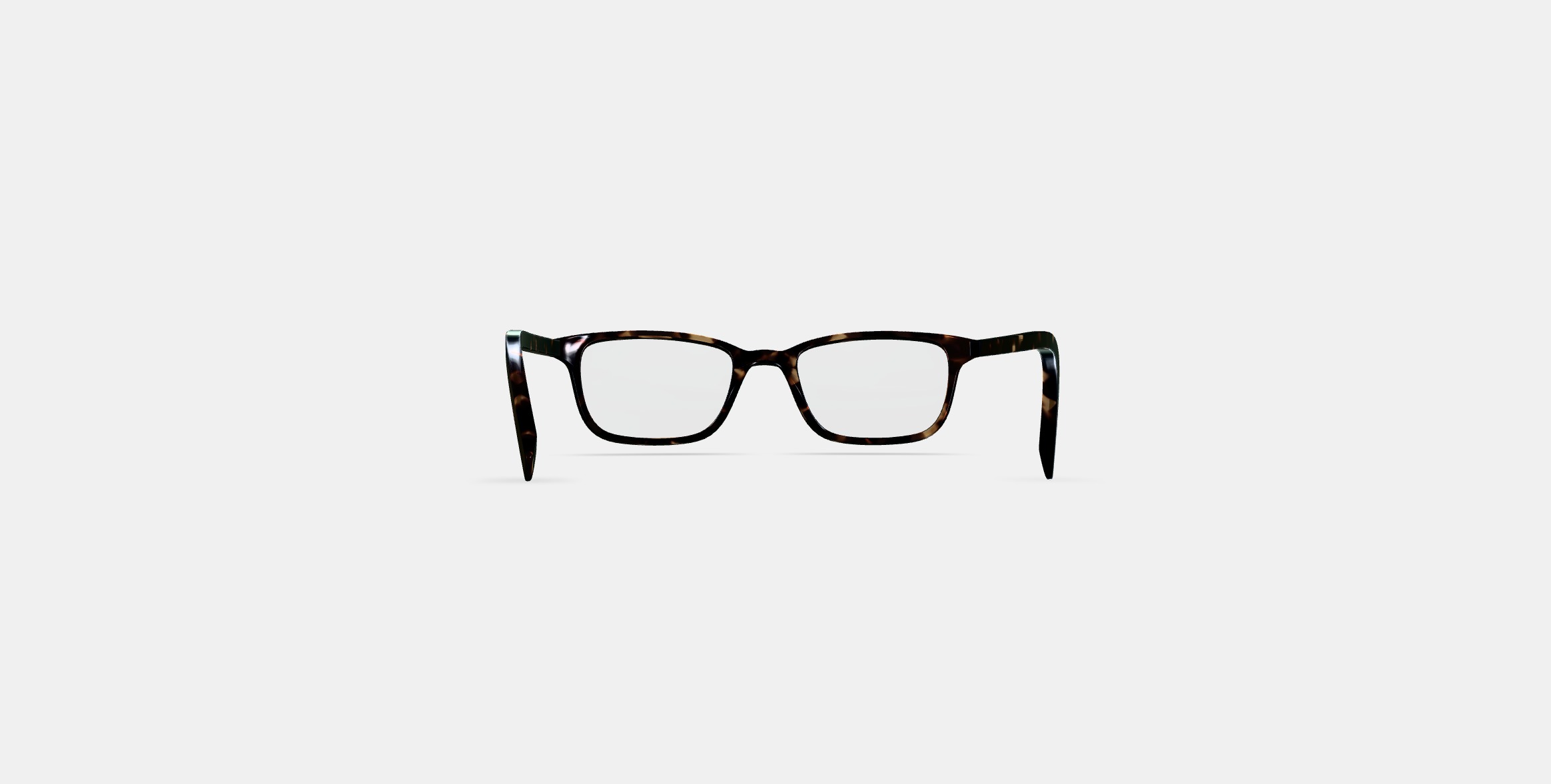 Oliver Low Bridge Fit Eyeglasses in Whiskey Tortoise 3D model_14