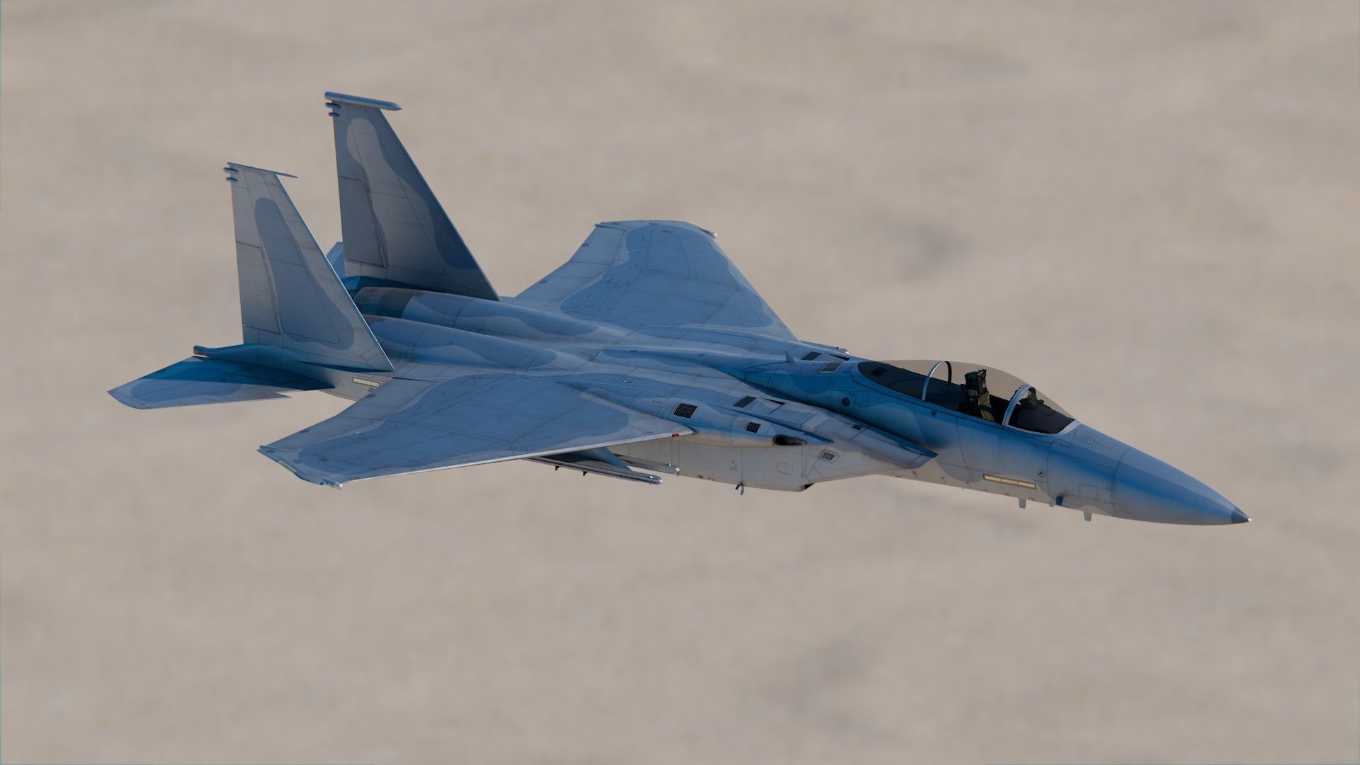 McDonnell Douglas F-15 Eagle 3D model_4
