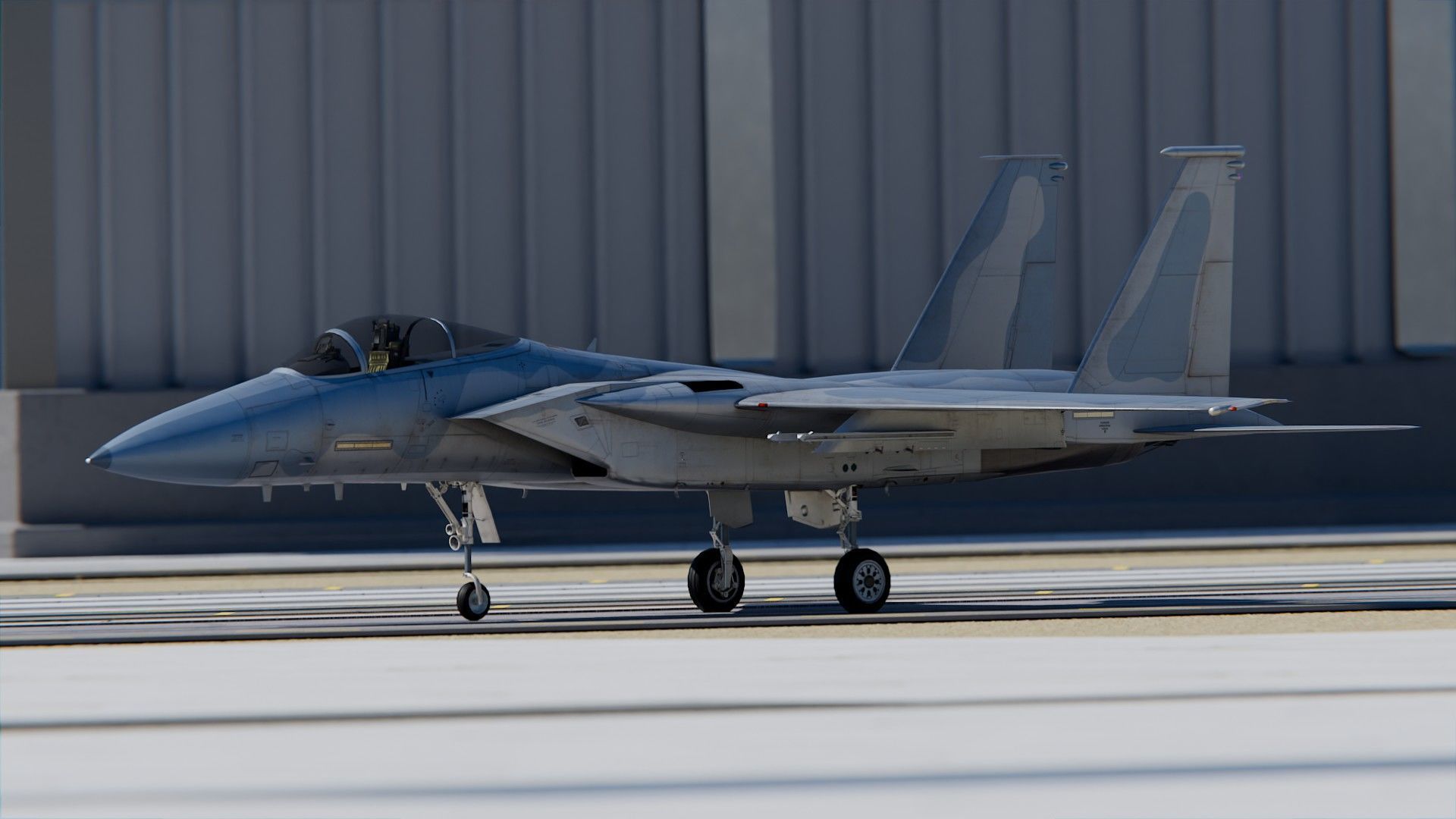 McDonnell Douglas F-15 Eagle 3D model_1