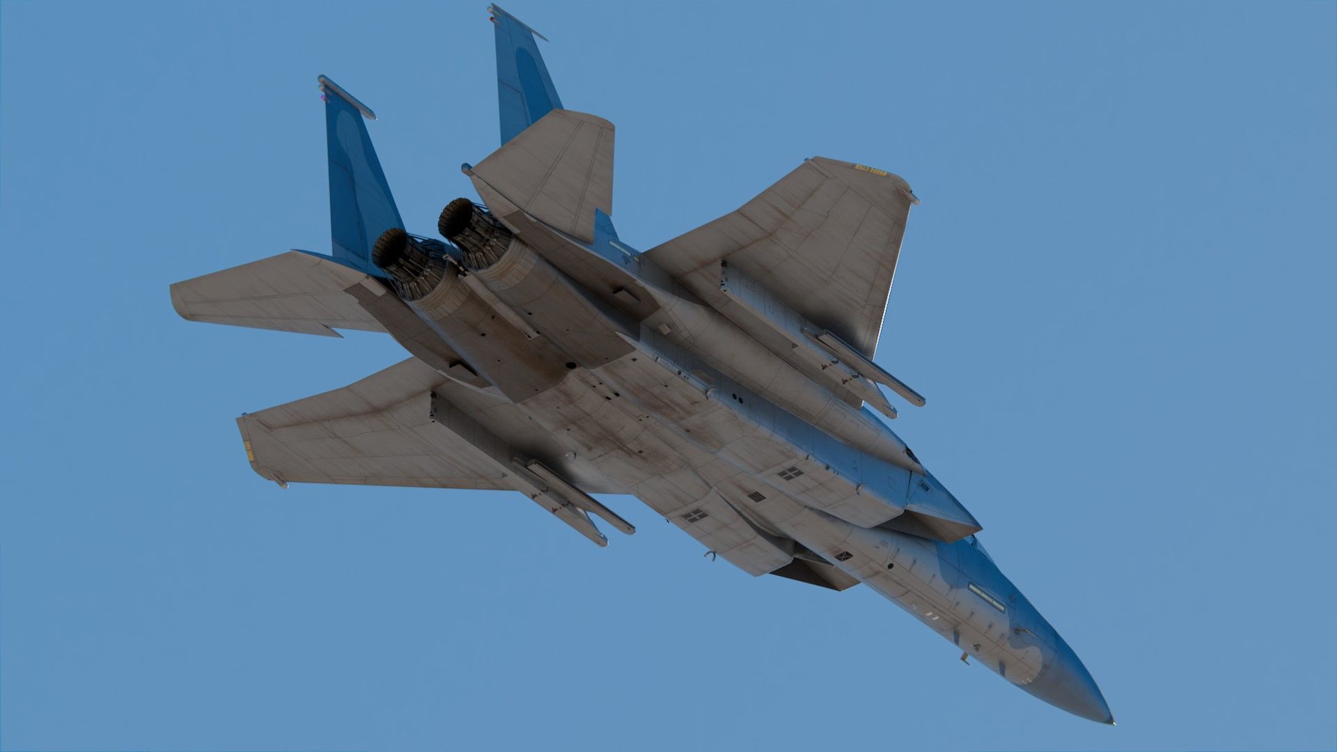 McDonnell Douglas F-15 Eagle 3D model_3
