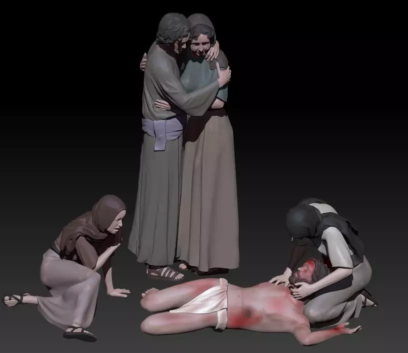 deposition from the cross 3D print model_0