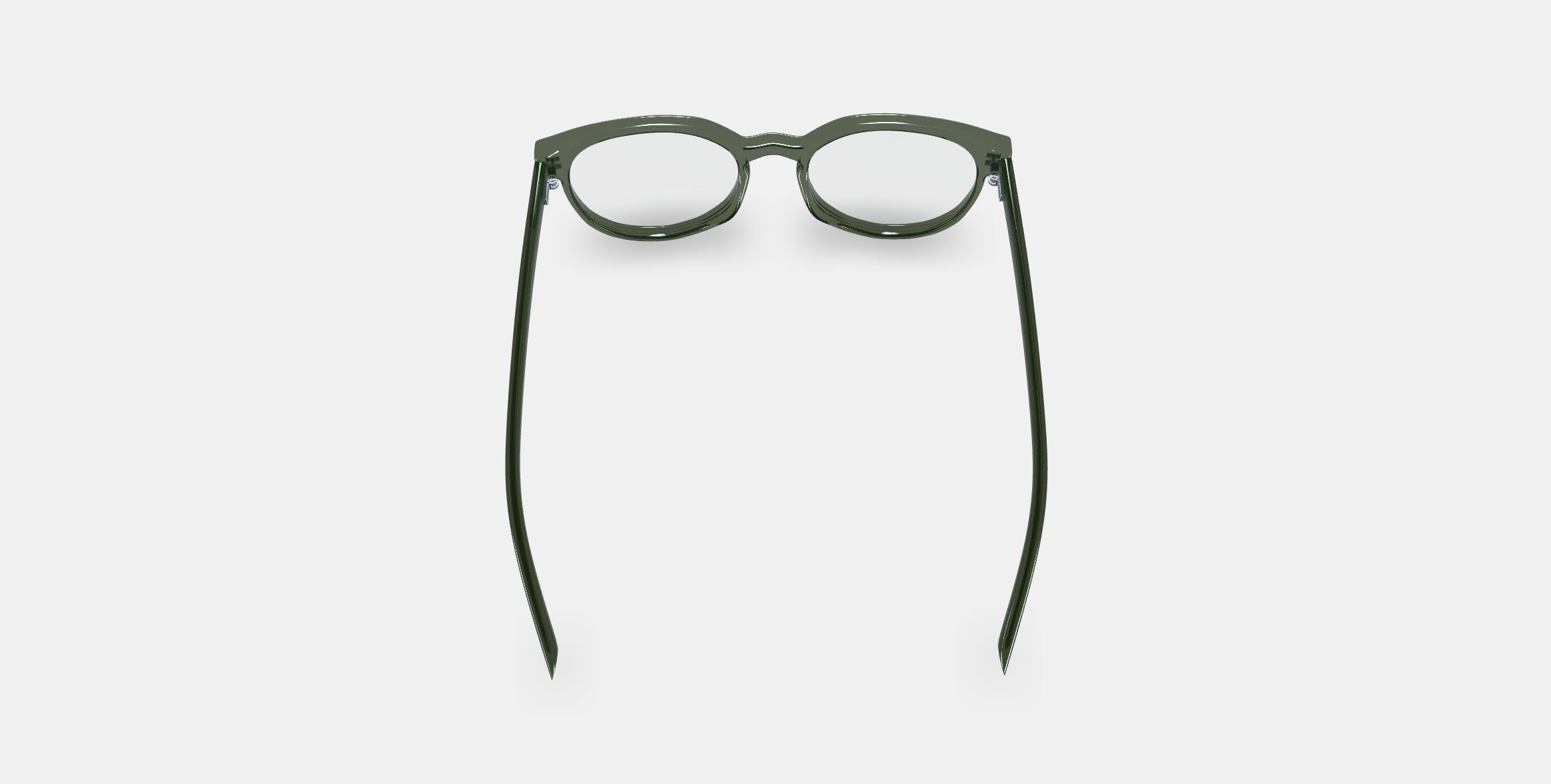 Wright Low Bridge Fit Eyeglasses in Rosemary Crystal 3D model_3
