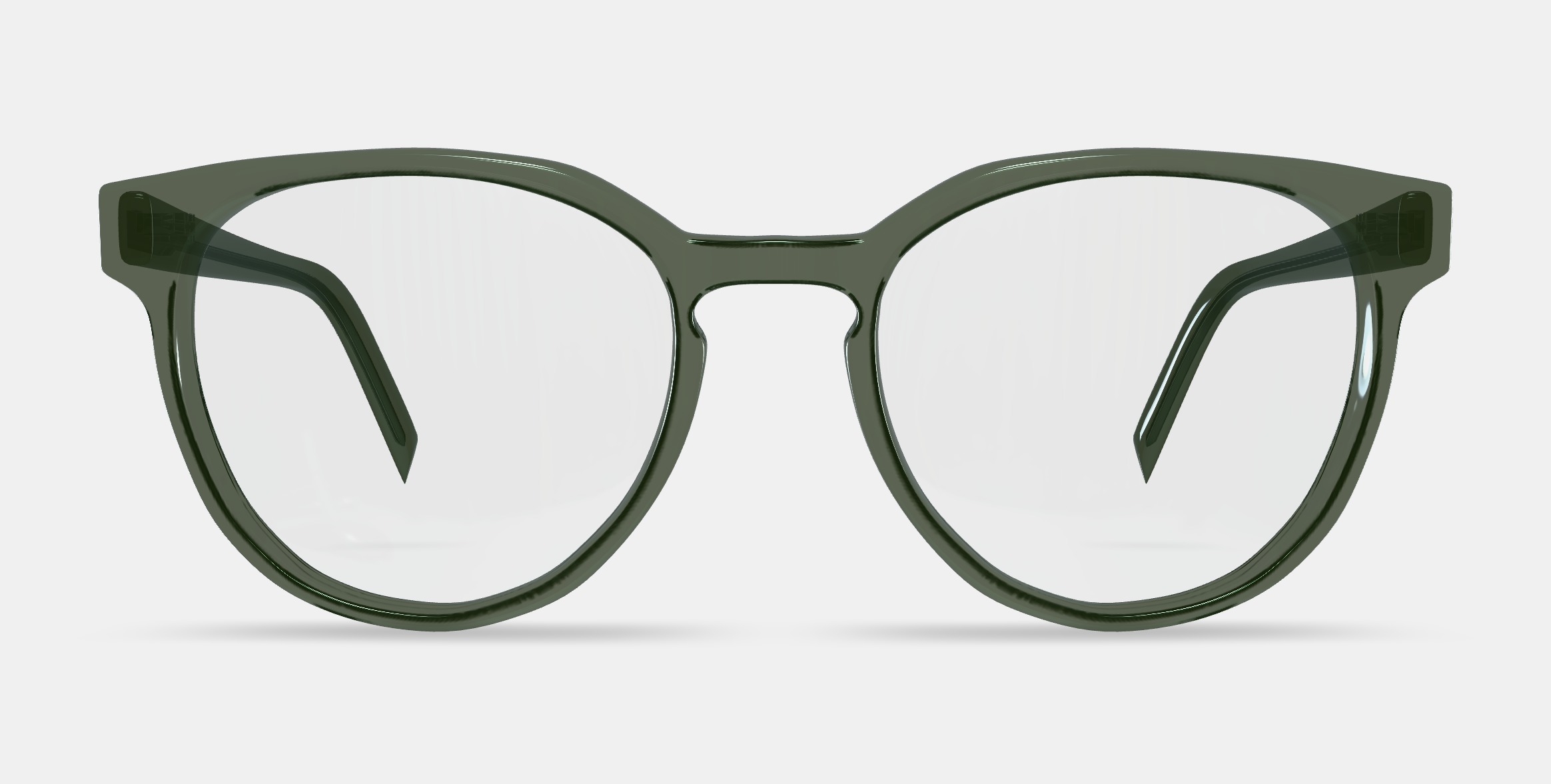 Wright Low Bridge Fit Eyeglasses in Rosemary Crystal 3D model_11