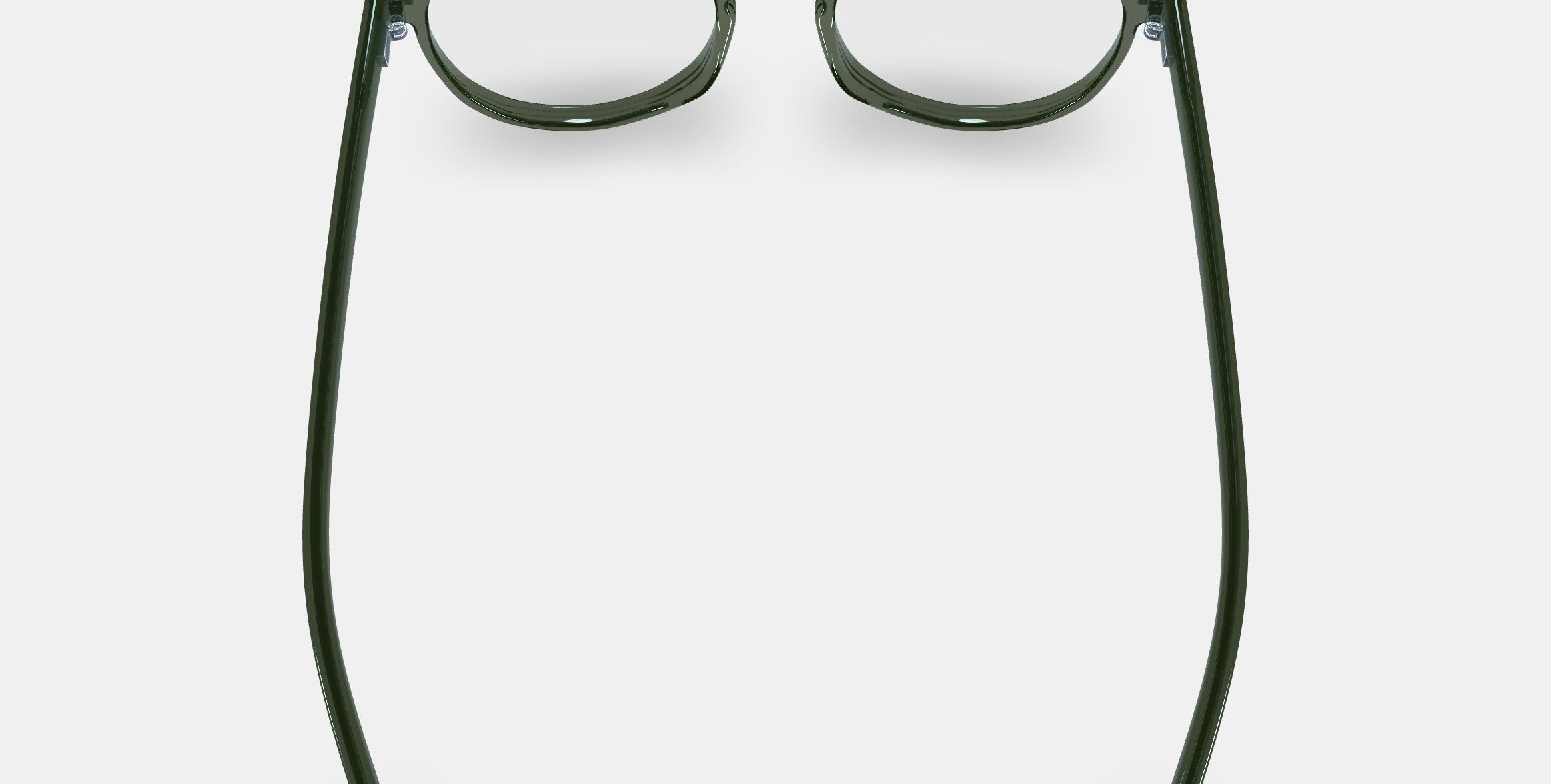 Wright Low Bridge Fit Eyeglasses in Rosemary Crystal 3D model_4